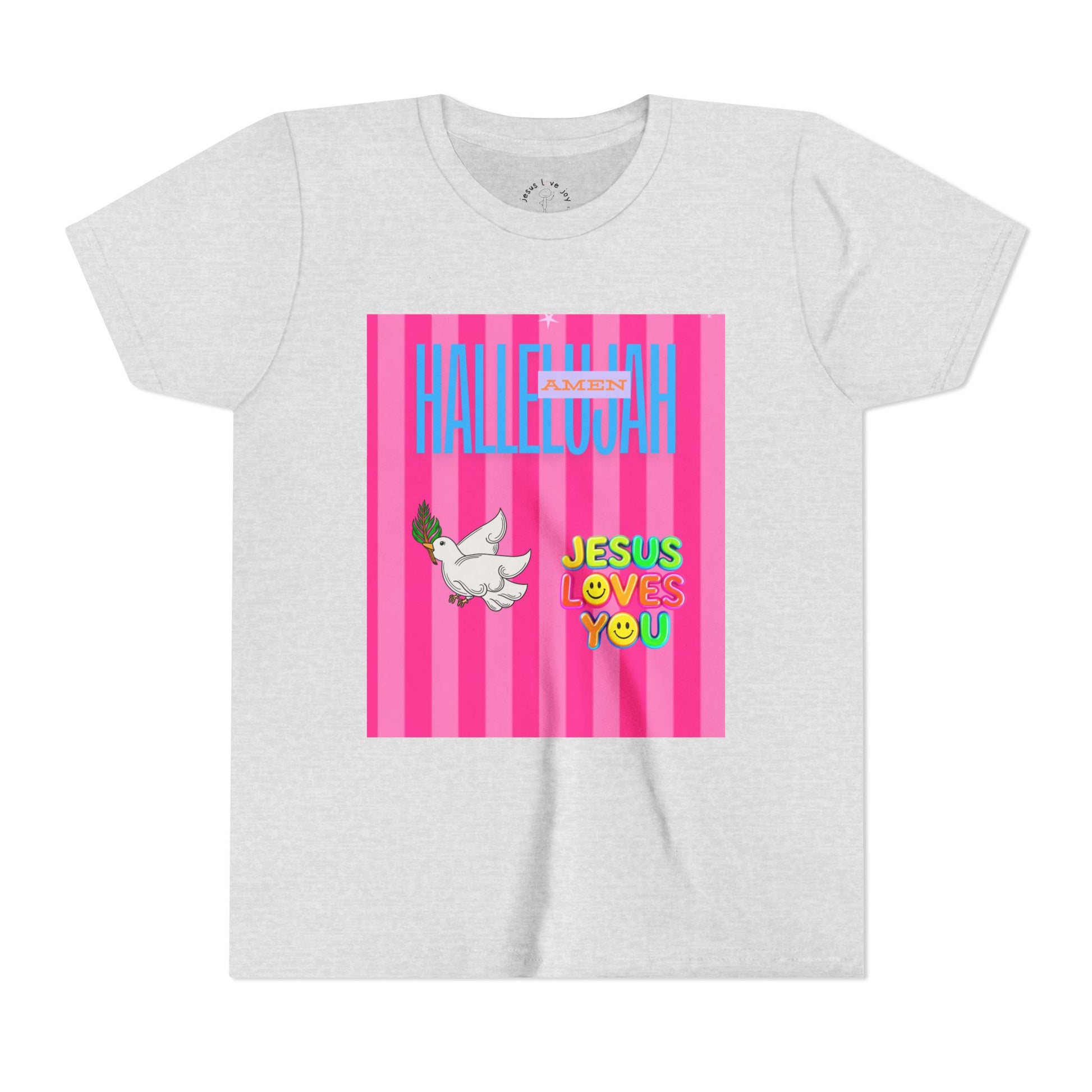 Youth Short Sleeve Tee - 'Amen'  Typography Shirt
