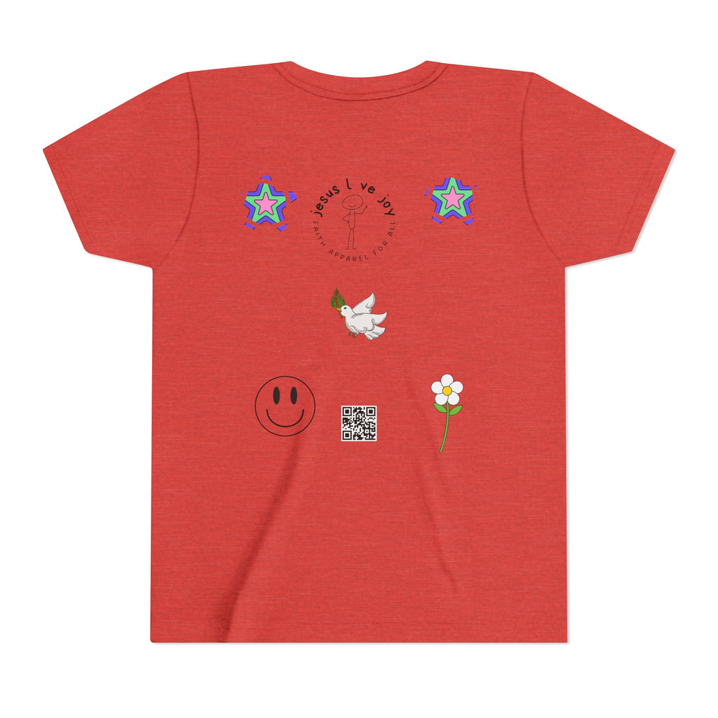 Youth Short Sleeve Tee - 'Amen'  Typography Shirt