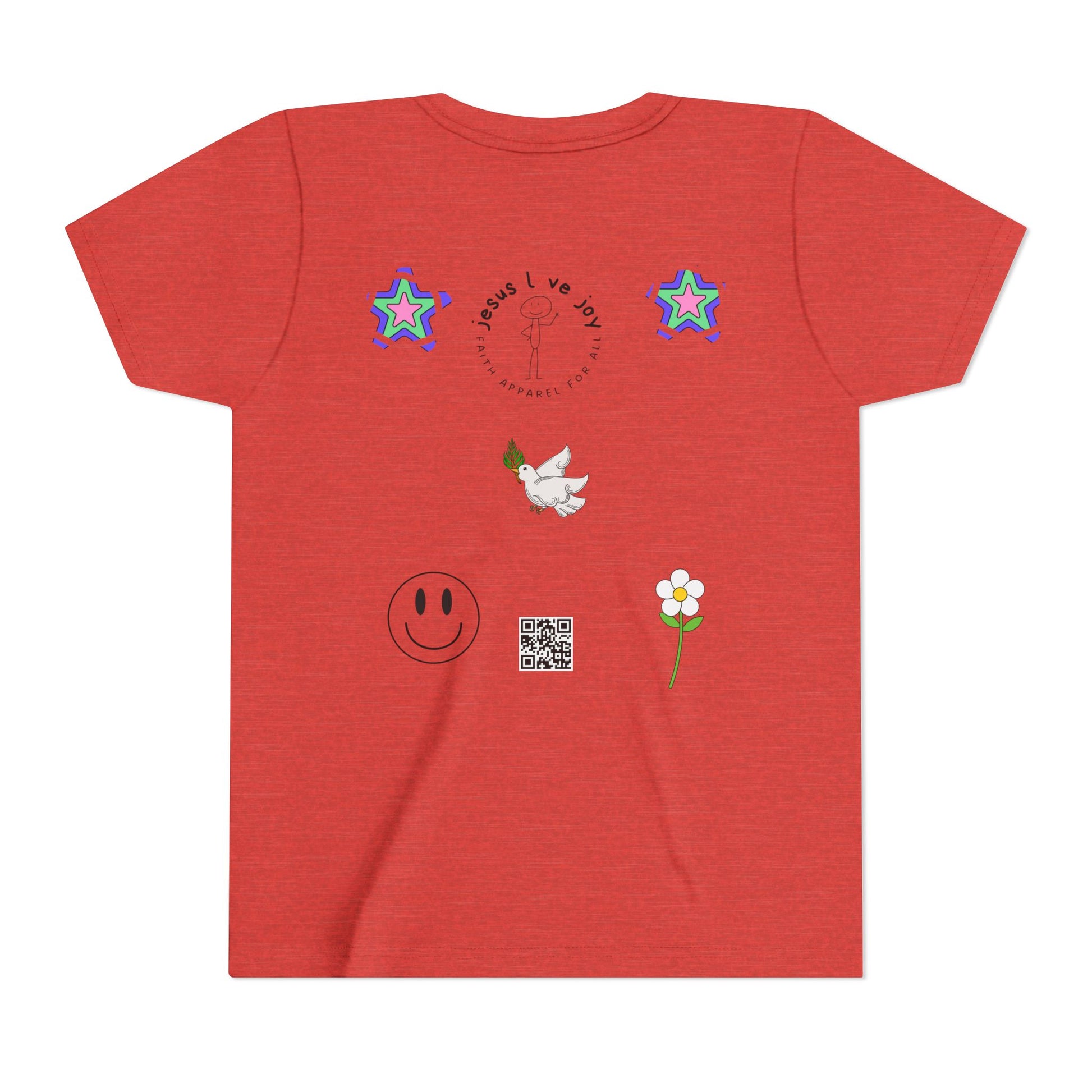 Youth Short Sleeve Tee - 'Amen'  Typography Shirt