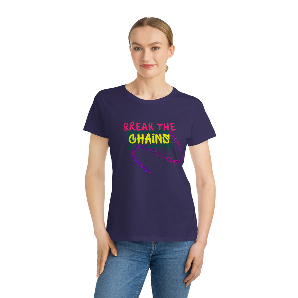 Organic Women’s T-Shirt - Break the Chains