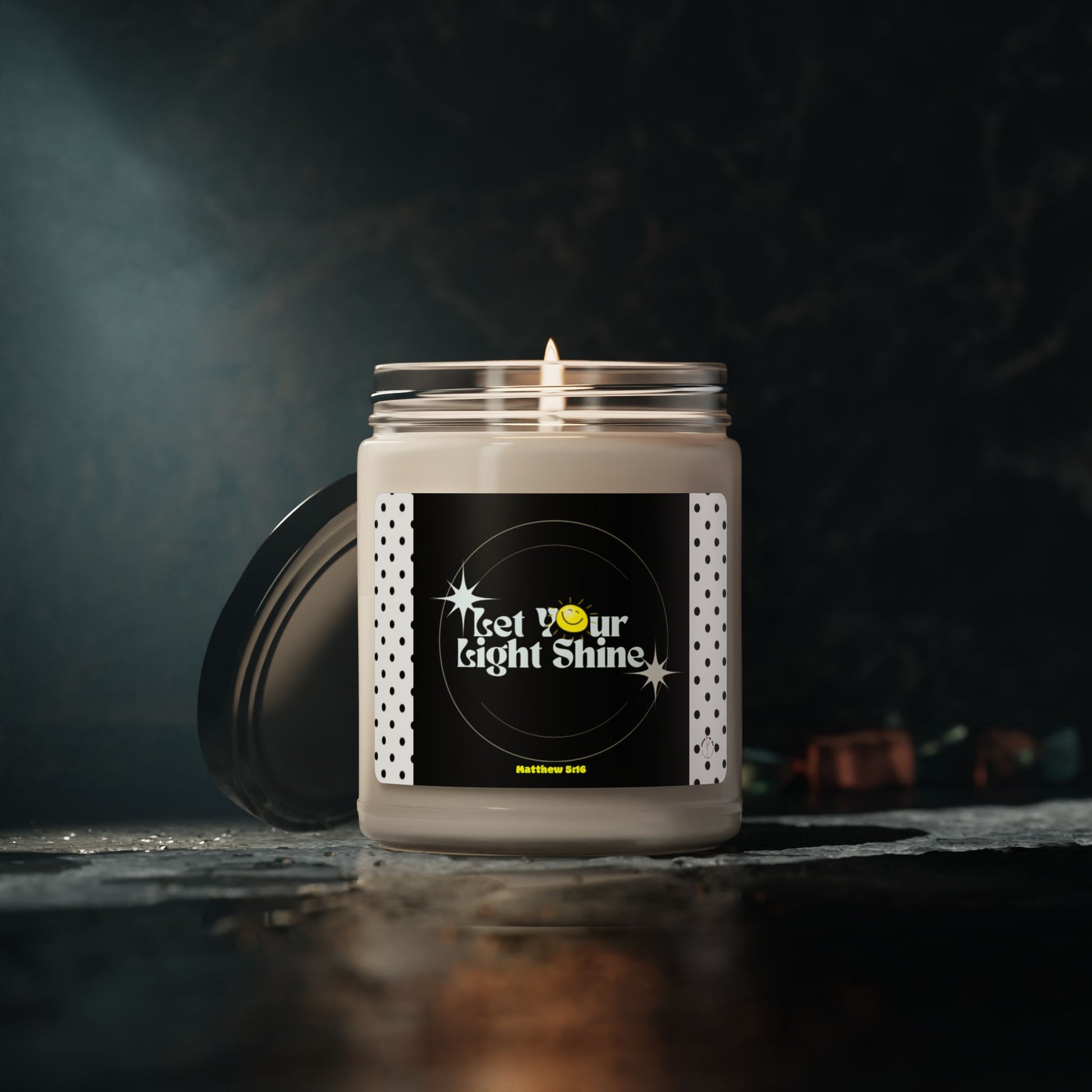 Soy Candle- Let your light shine