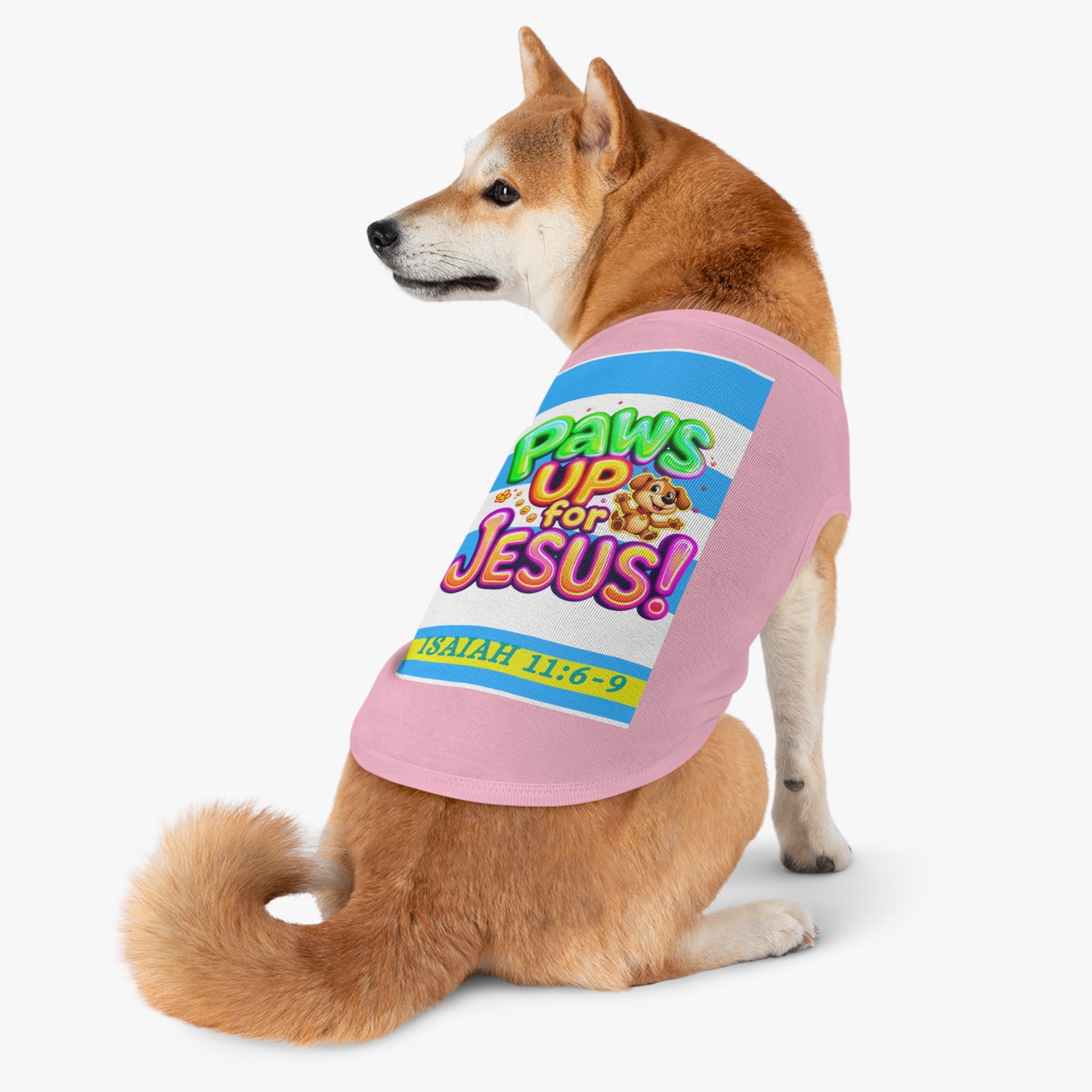 Tank Top - PAWS up for JESUS