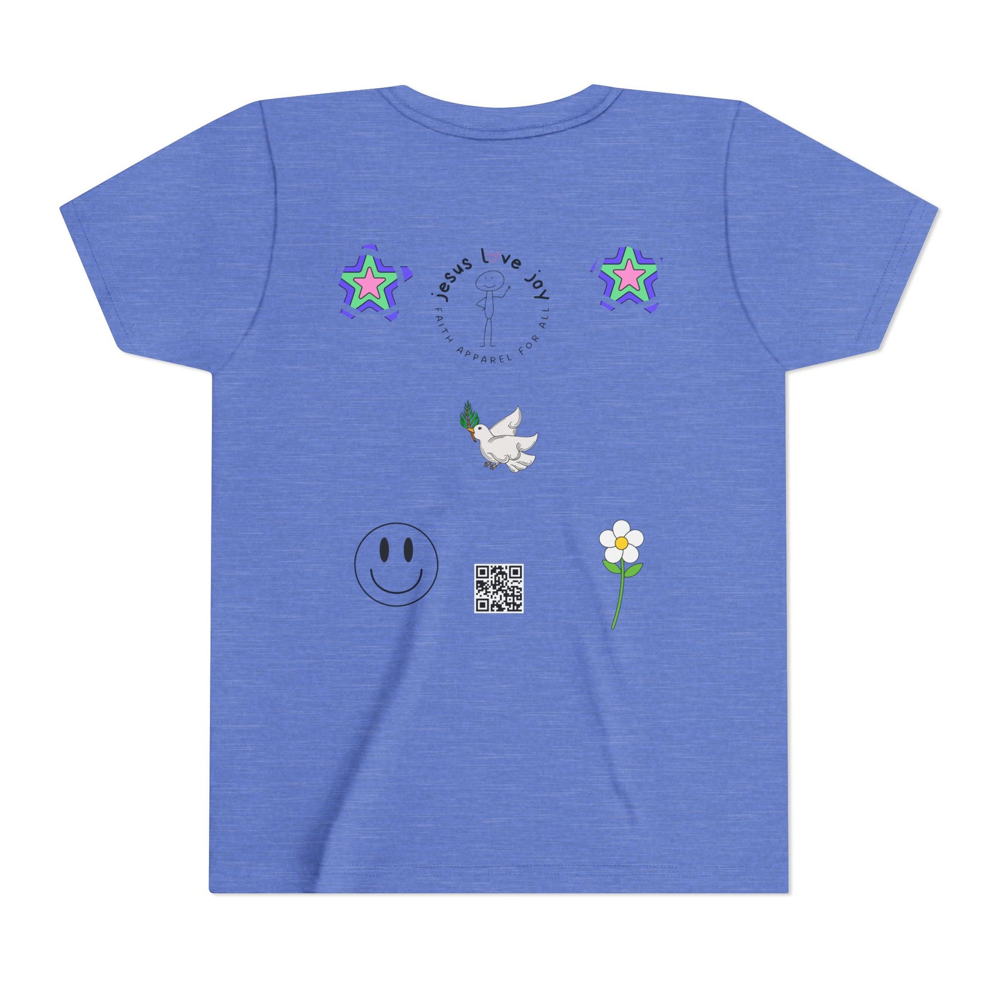 Youth Short Sleeve Tee - 'Amen'  Typography Shirt