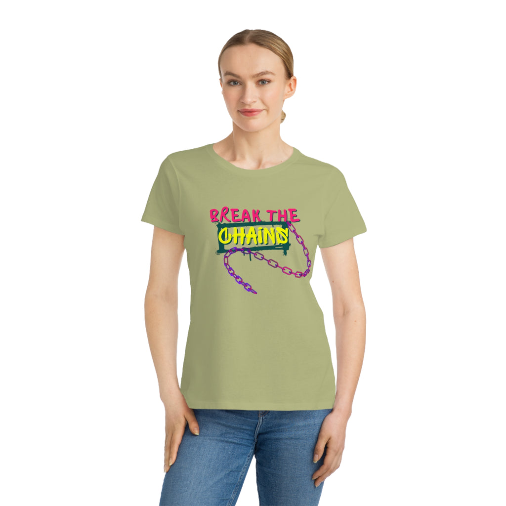 Organic Women’s T-Shirt - Break the Chains