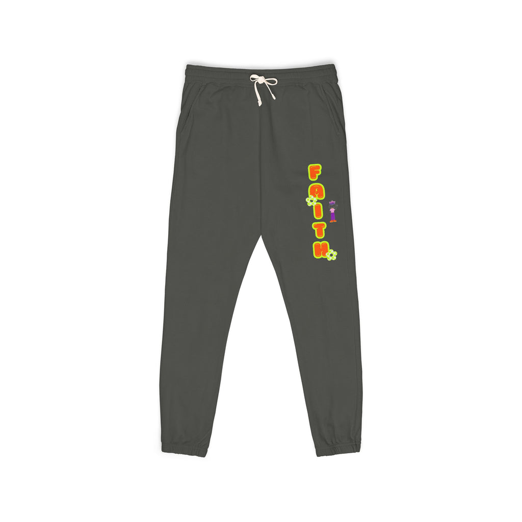 Unisex Garment-Dyed Fleece Sweatpants