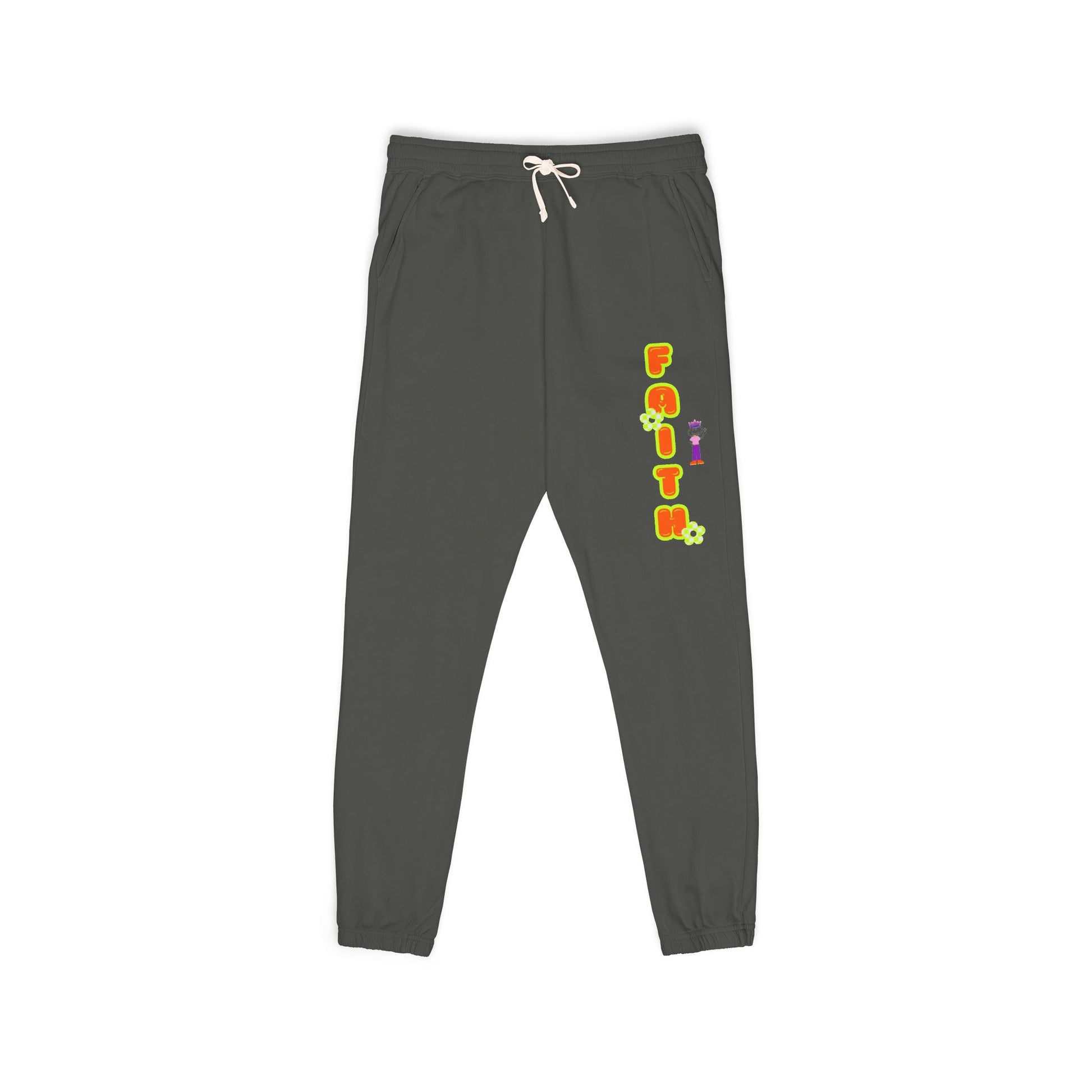 Unisex Garment-Dyed Fleece Sweatpants