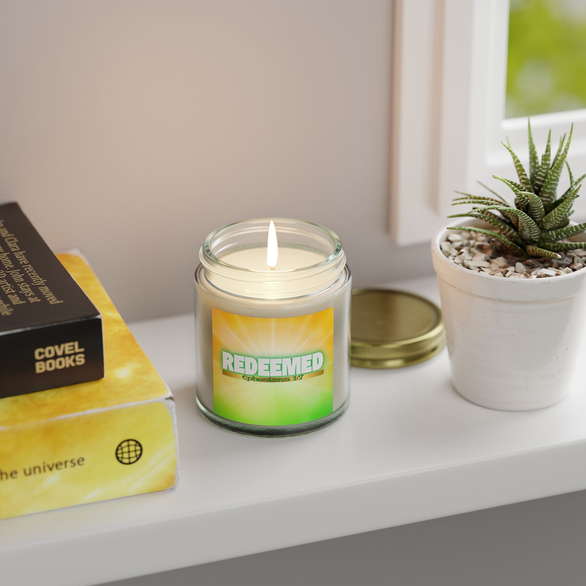 Coconut Apricot Wax Scented Candle - ‘Redeemed’