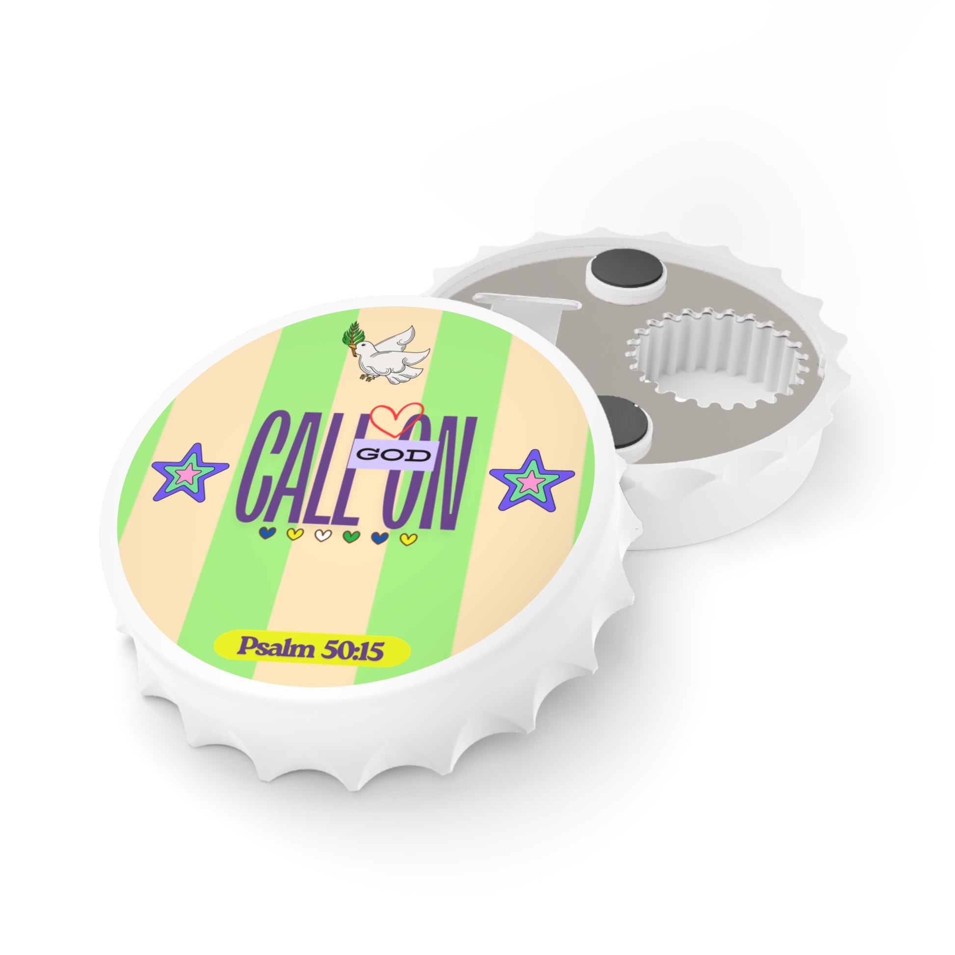 Bottle Opener - Call on God Design