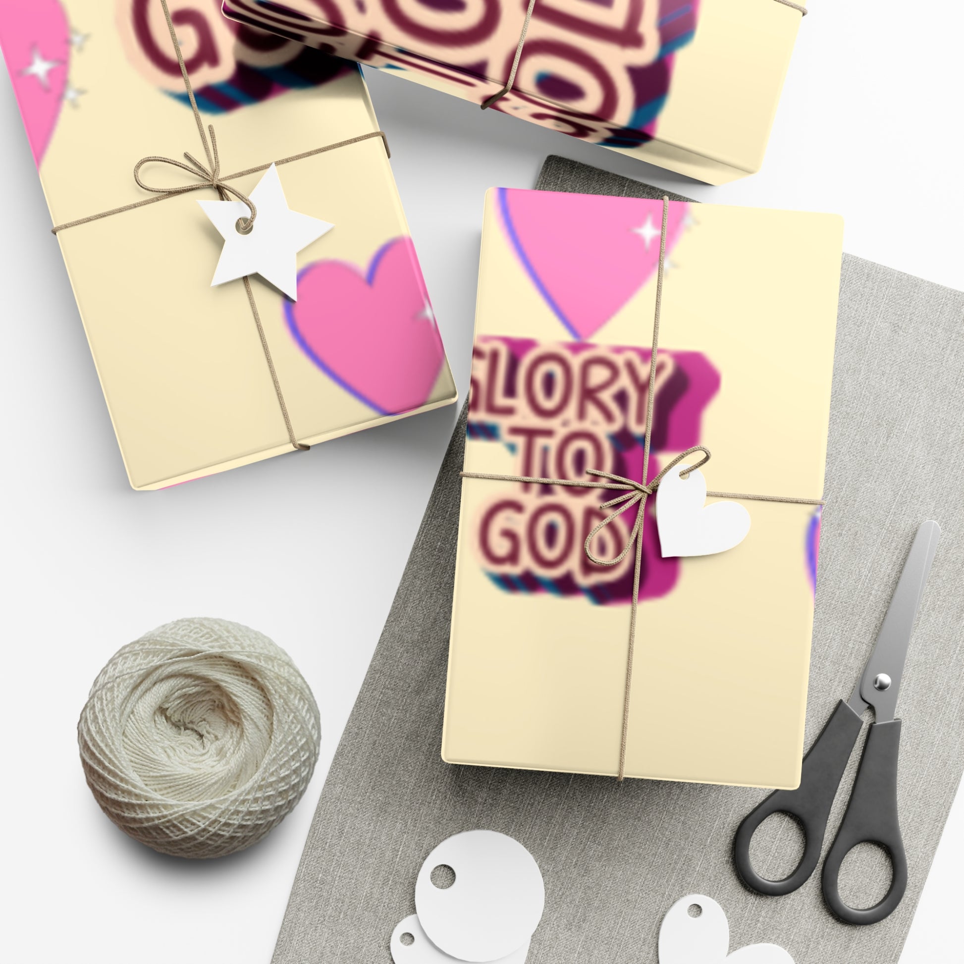 Wrapping Paper - Glory to GOD Design