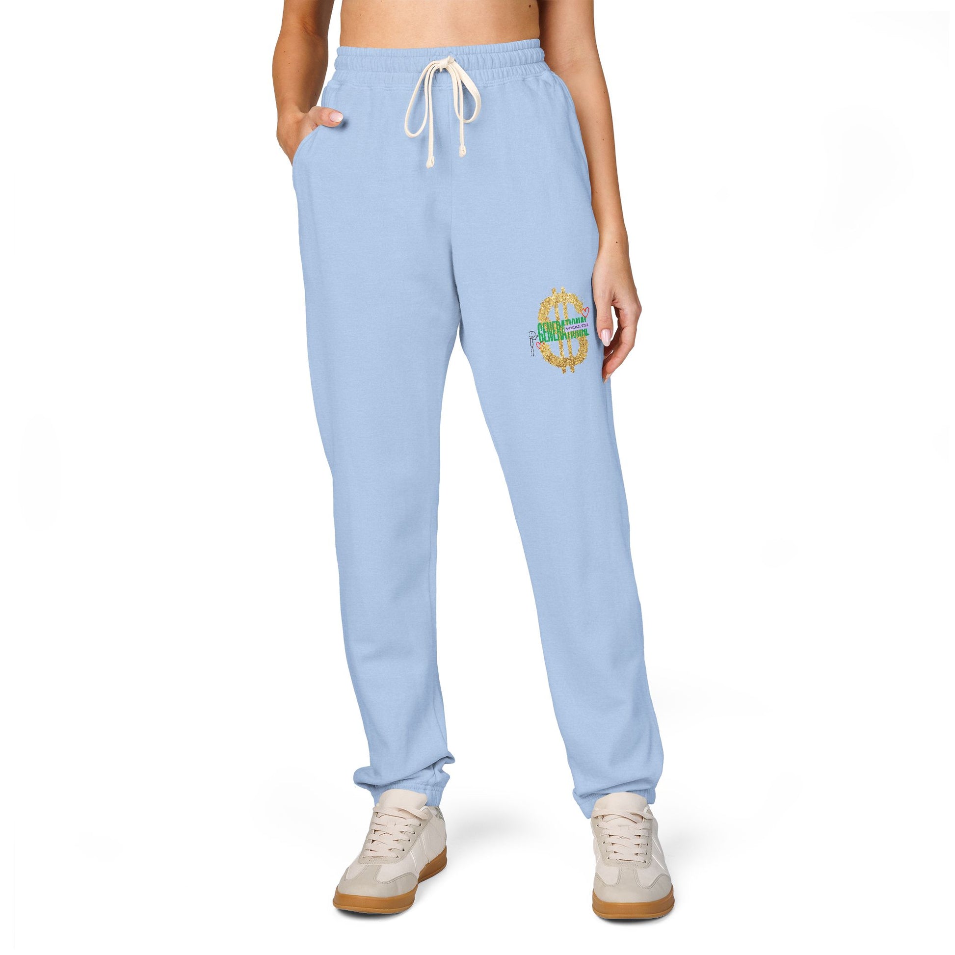 Fleece Sweatpants - Generational Wealth Inspirational Design