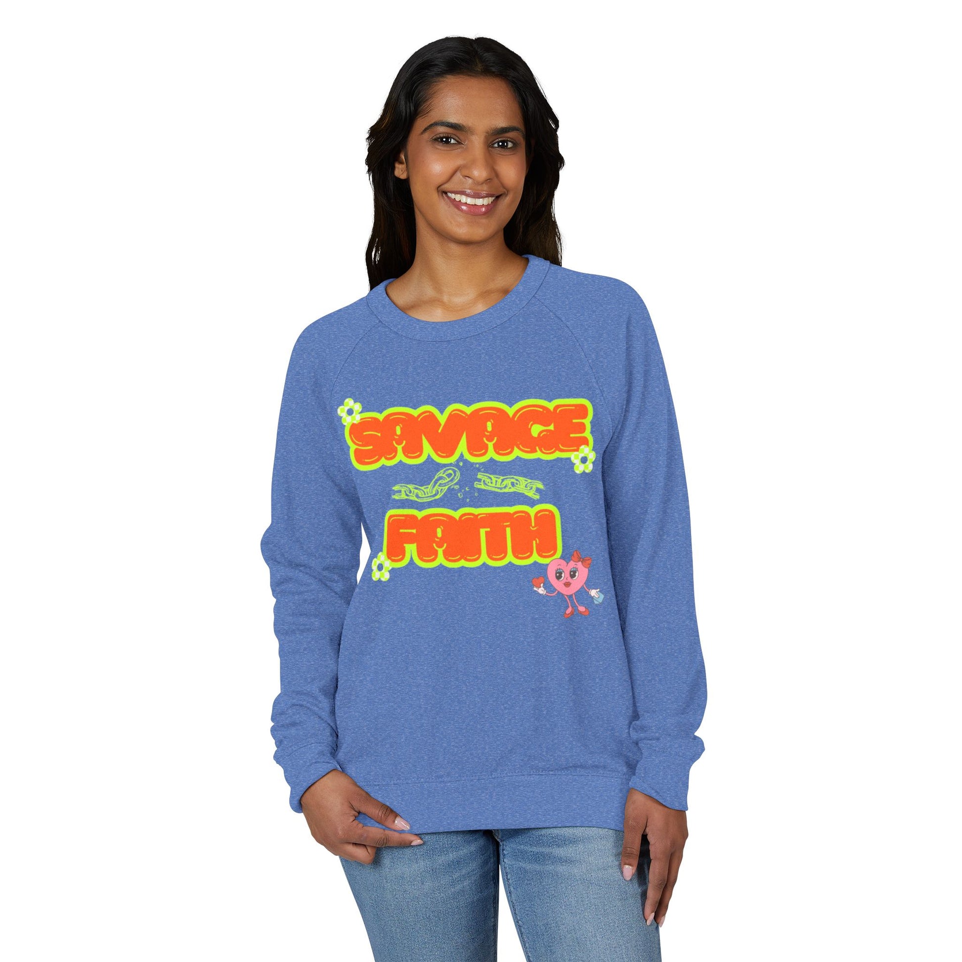 Raglan Sweatshirt - SAVAGE FAITH Design