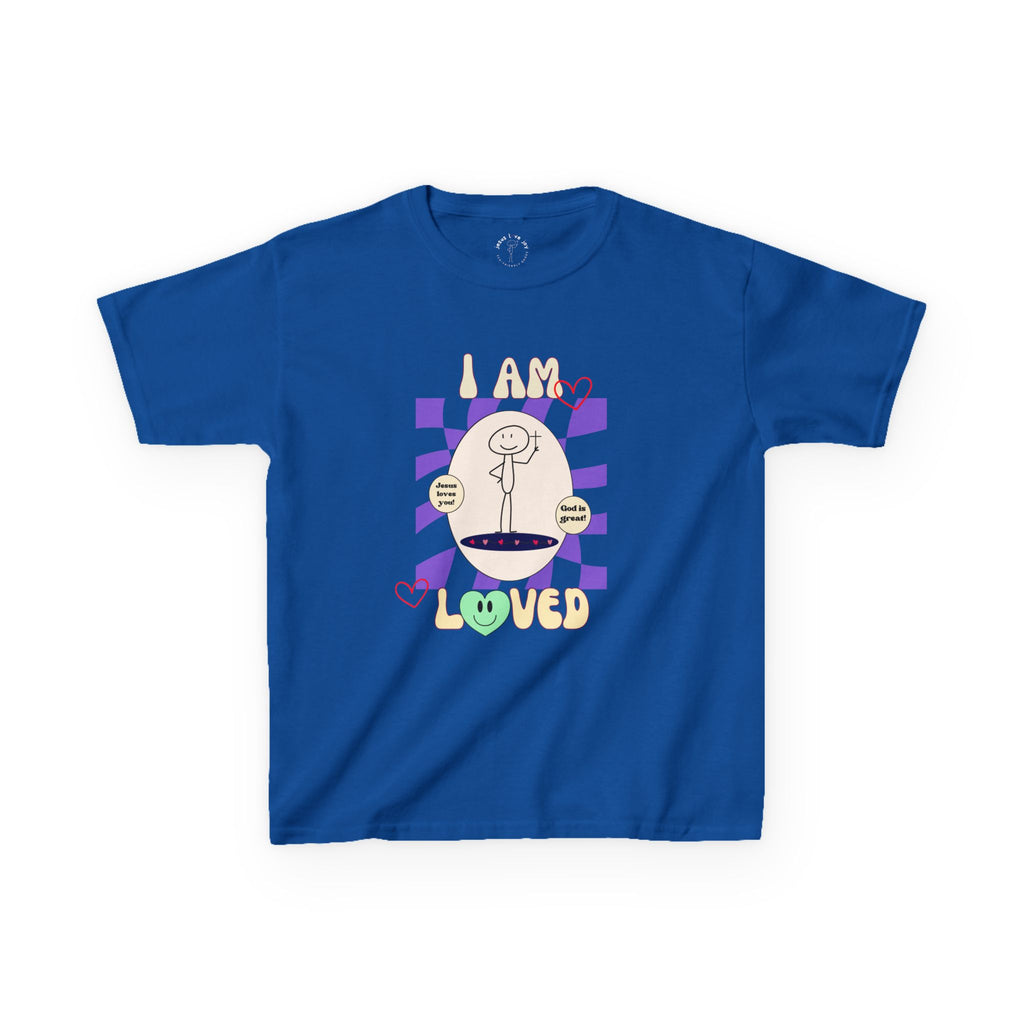 Kids Tee - I Am Loved Design