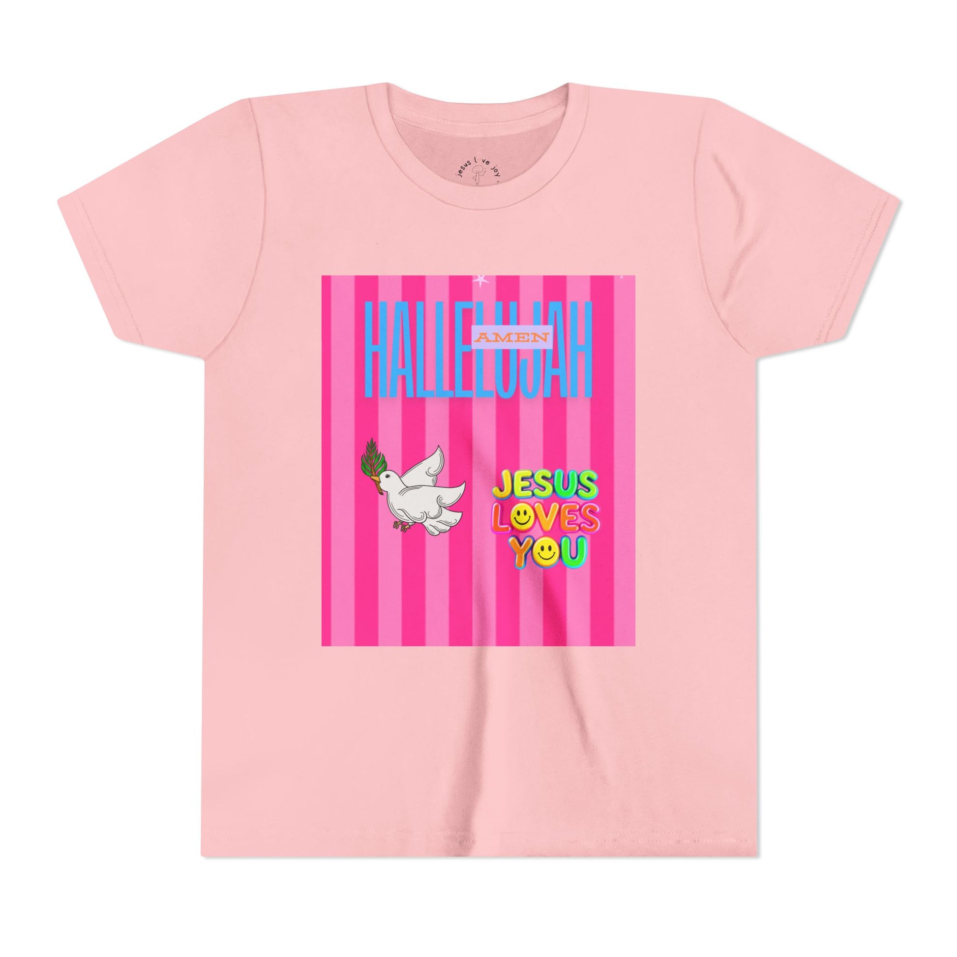 Youth Short Sleeve Tee - 'Amen'  Typography Shirt
