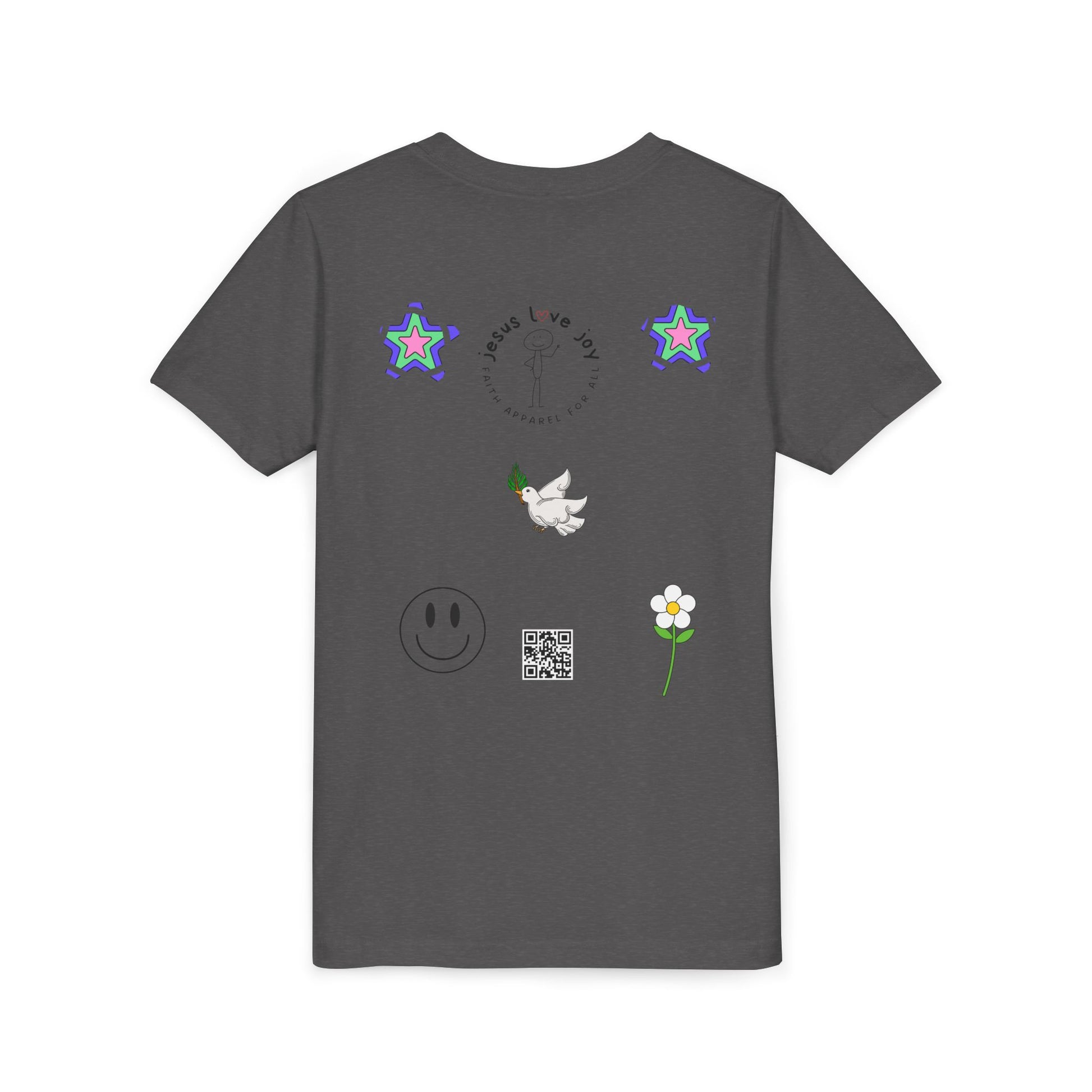 Youth Short Sleeve Tee - 'Amen'  Typography Shirt