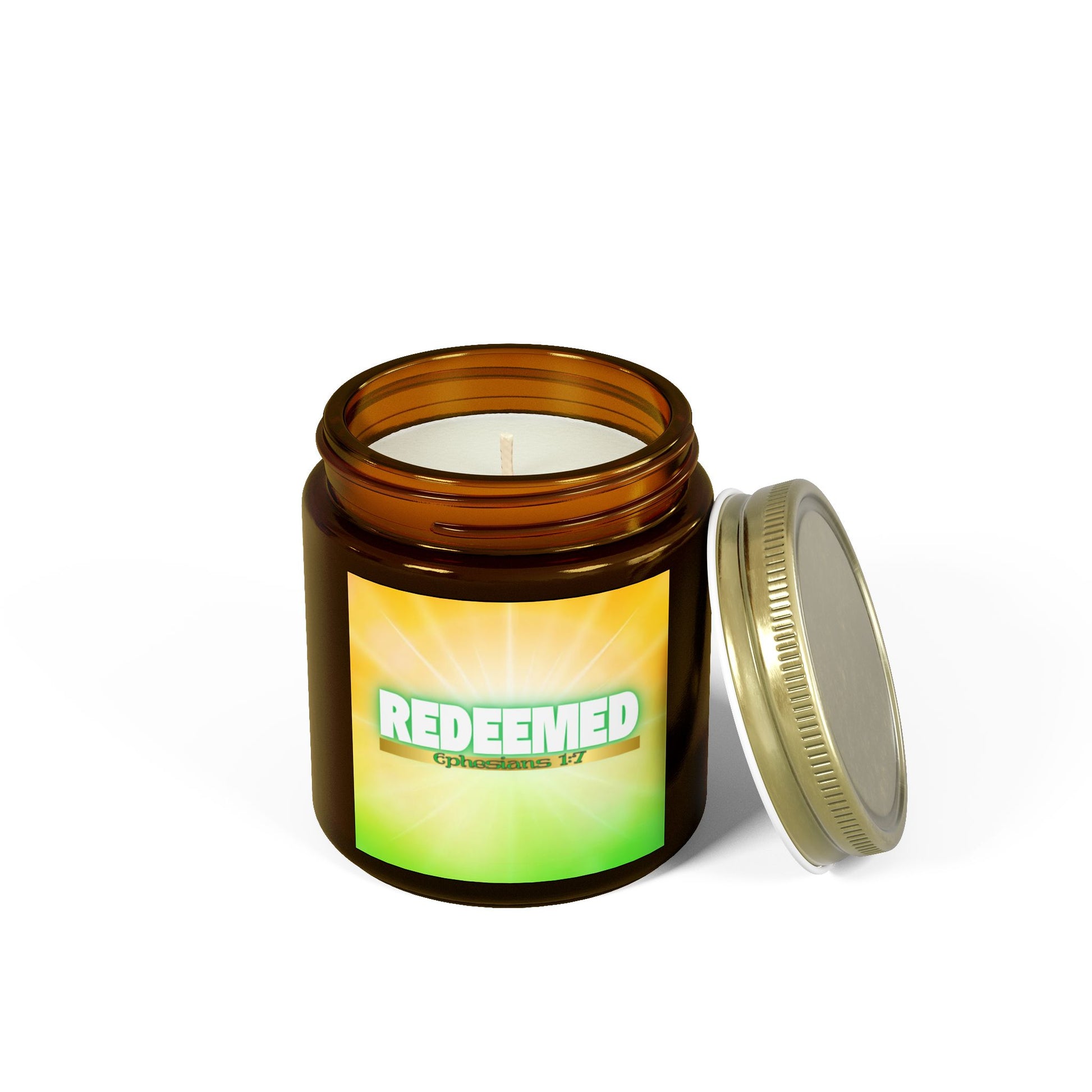 Coconut Apricot Wax Scented Candle - ‘Redeemed’