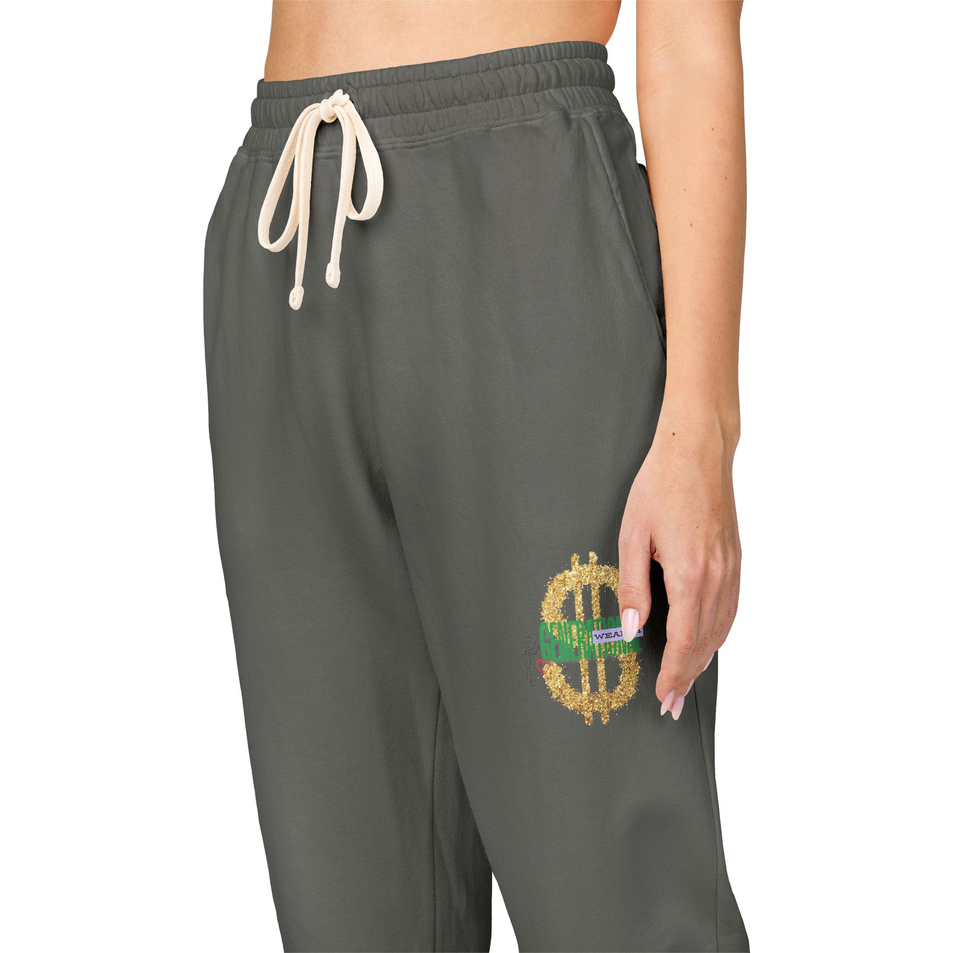 Fleece Sweatpants - Generational Wealth Inspirational Design