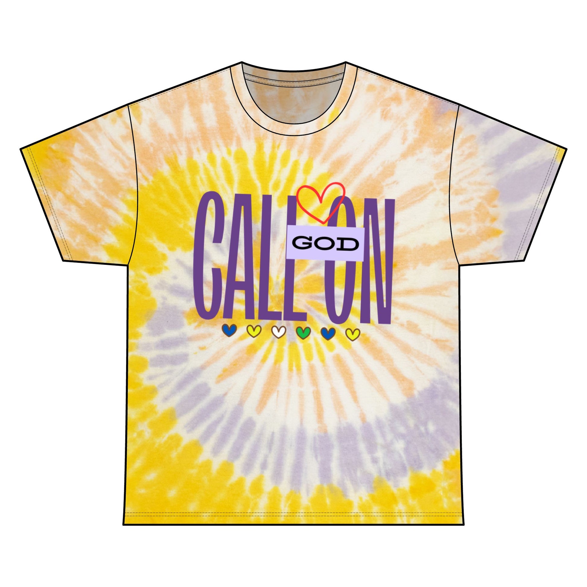 Unisex Tie Dye Cotton Tee