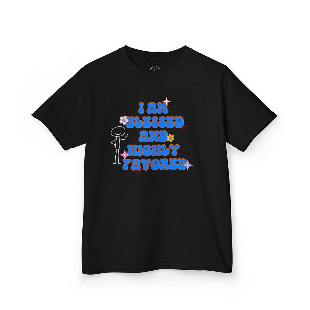 Kids Tee - Blessed Heavy Cotton Shirt for the Little Ones