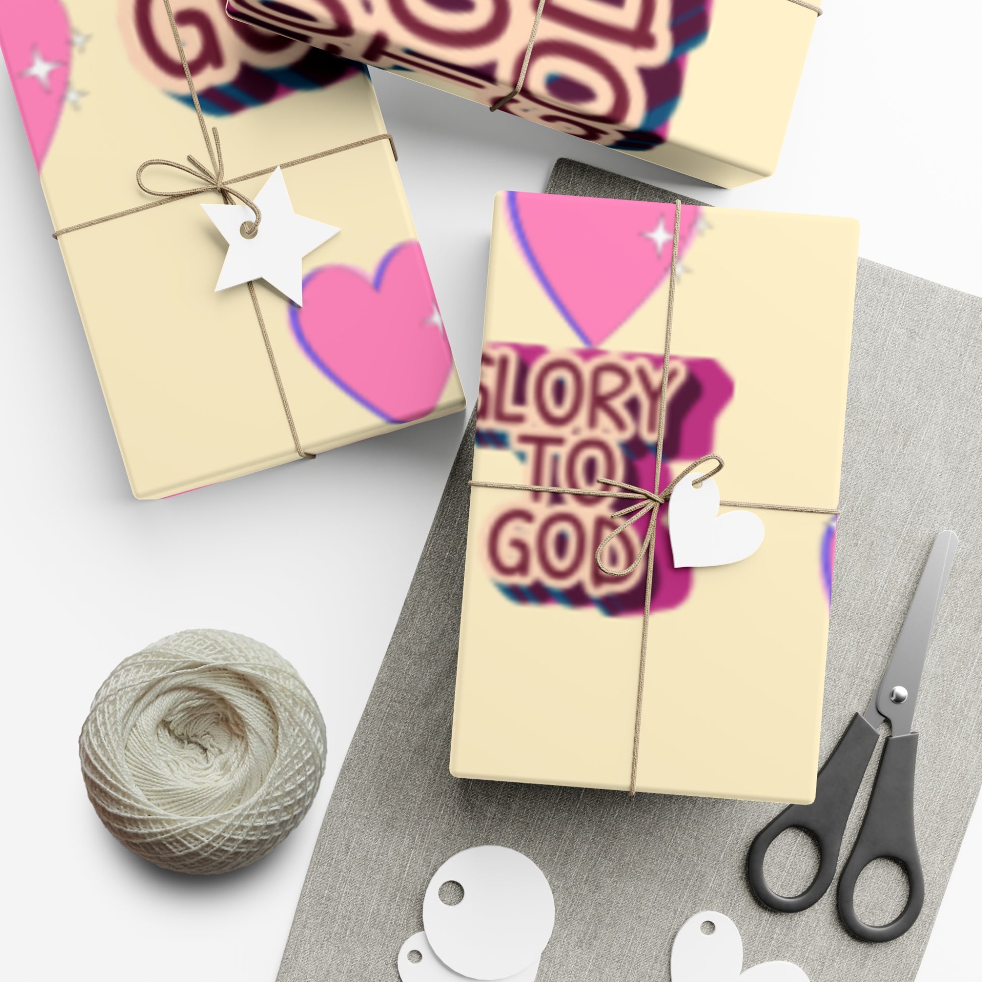 Wrapping Paper - Glory to GOD Design