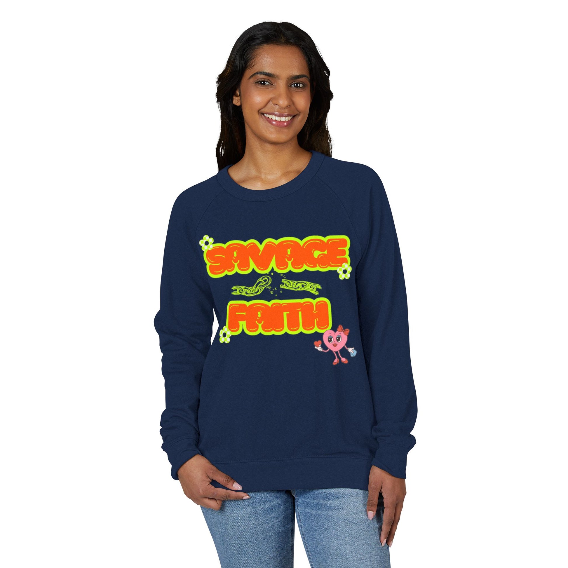 Raglan Sweatshirt - SAVAGE FAITH Design