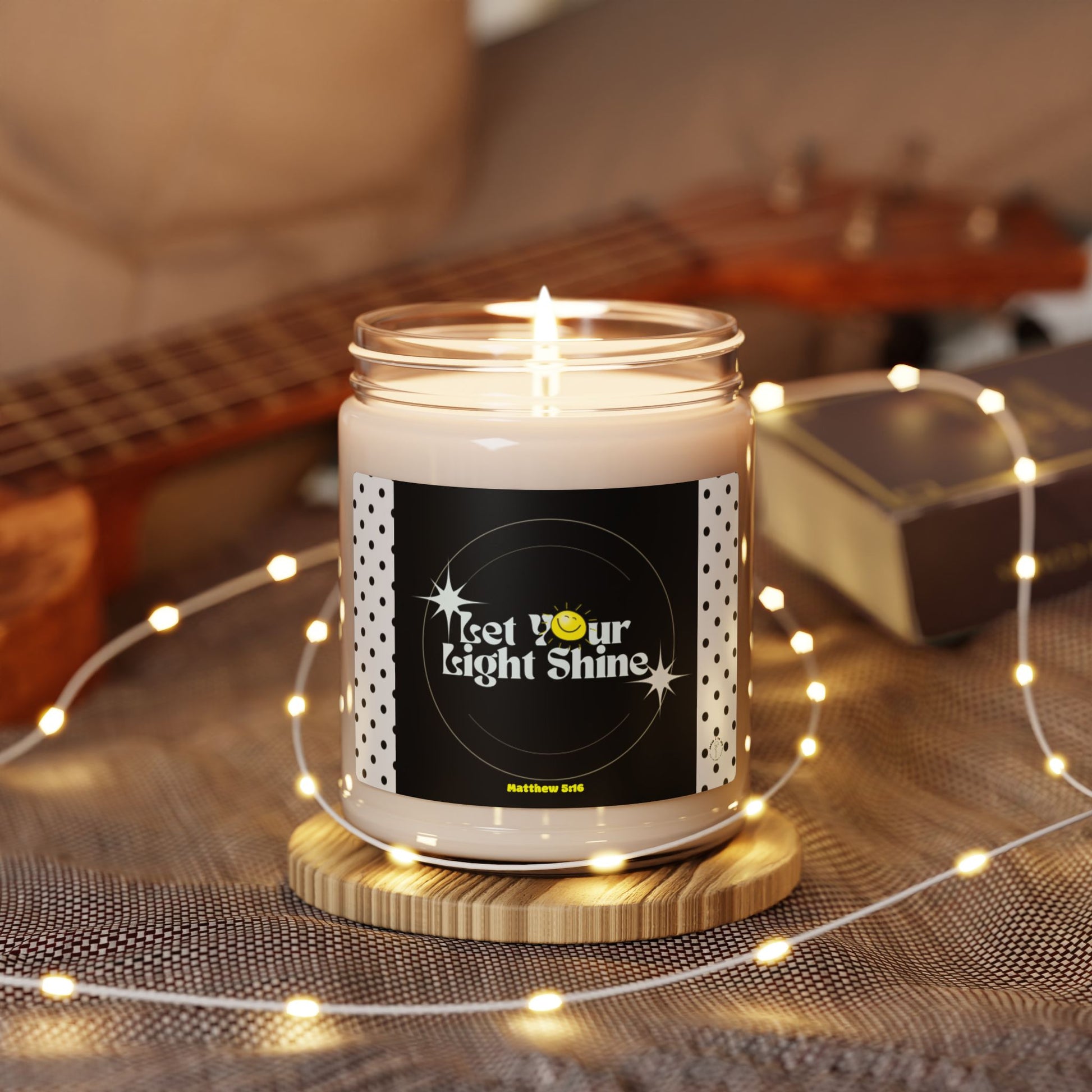 Soy Candle- Let your light shine