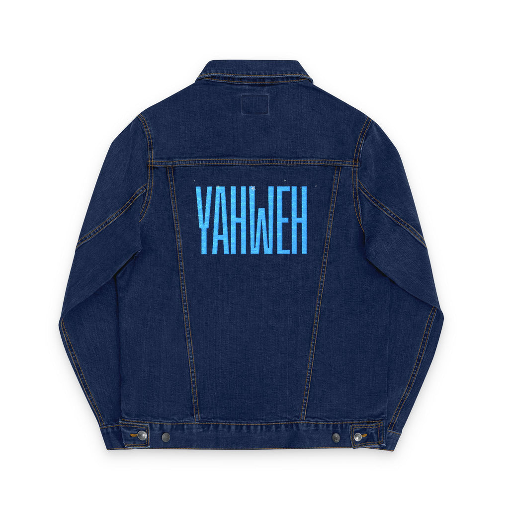 Embroidered Denim Jacket - YAHWEH Design