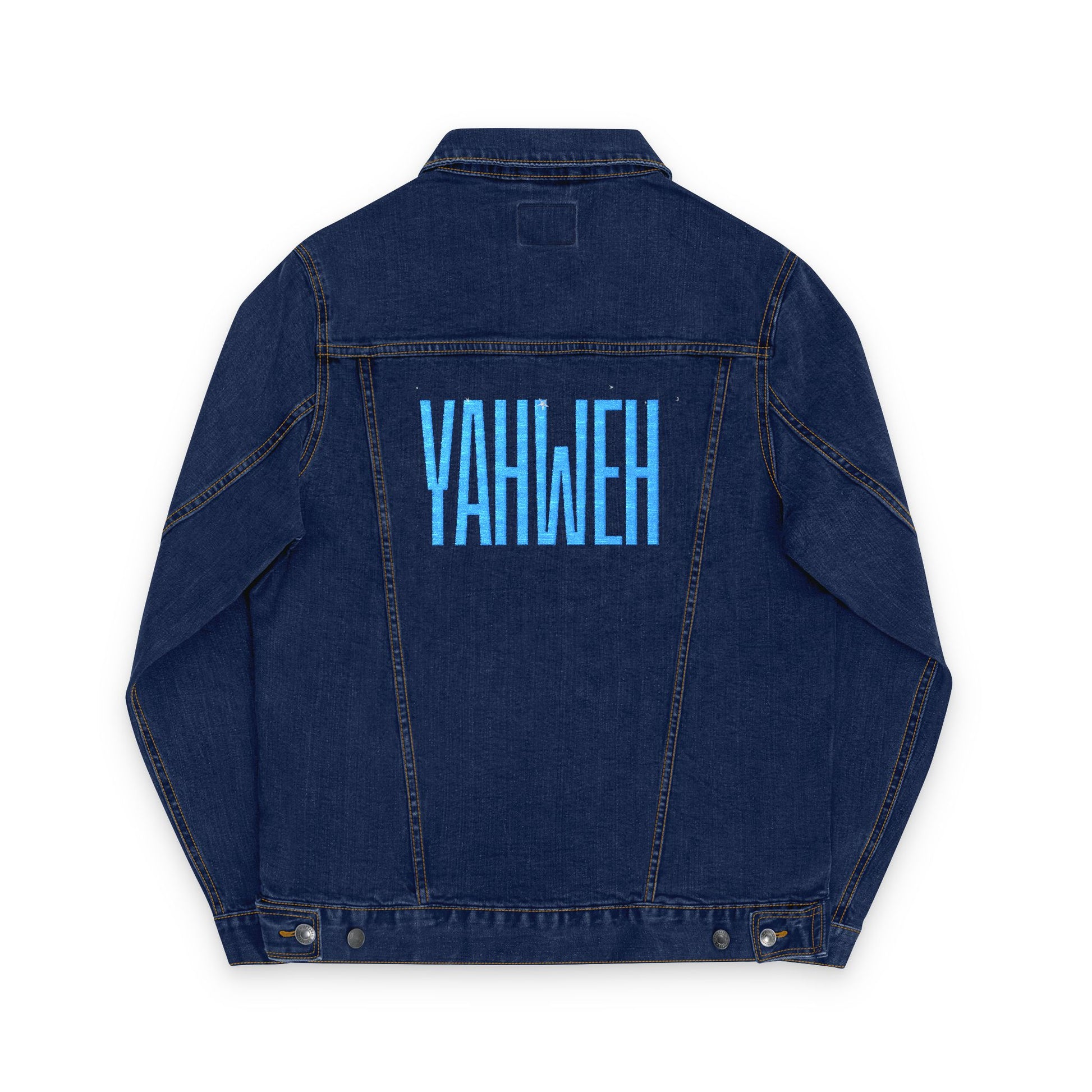 Embroidered Denim Jacket - YAHWEH Design