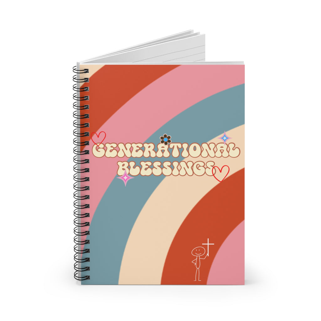 Spiral Notebook - Generational Blessings Ruled Line
