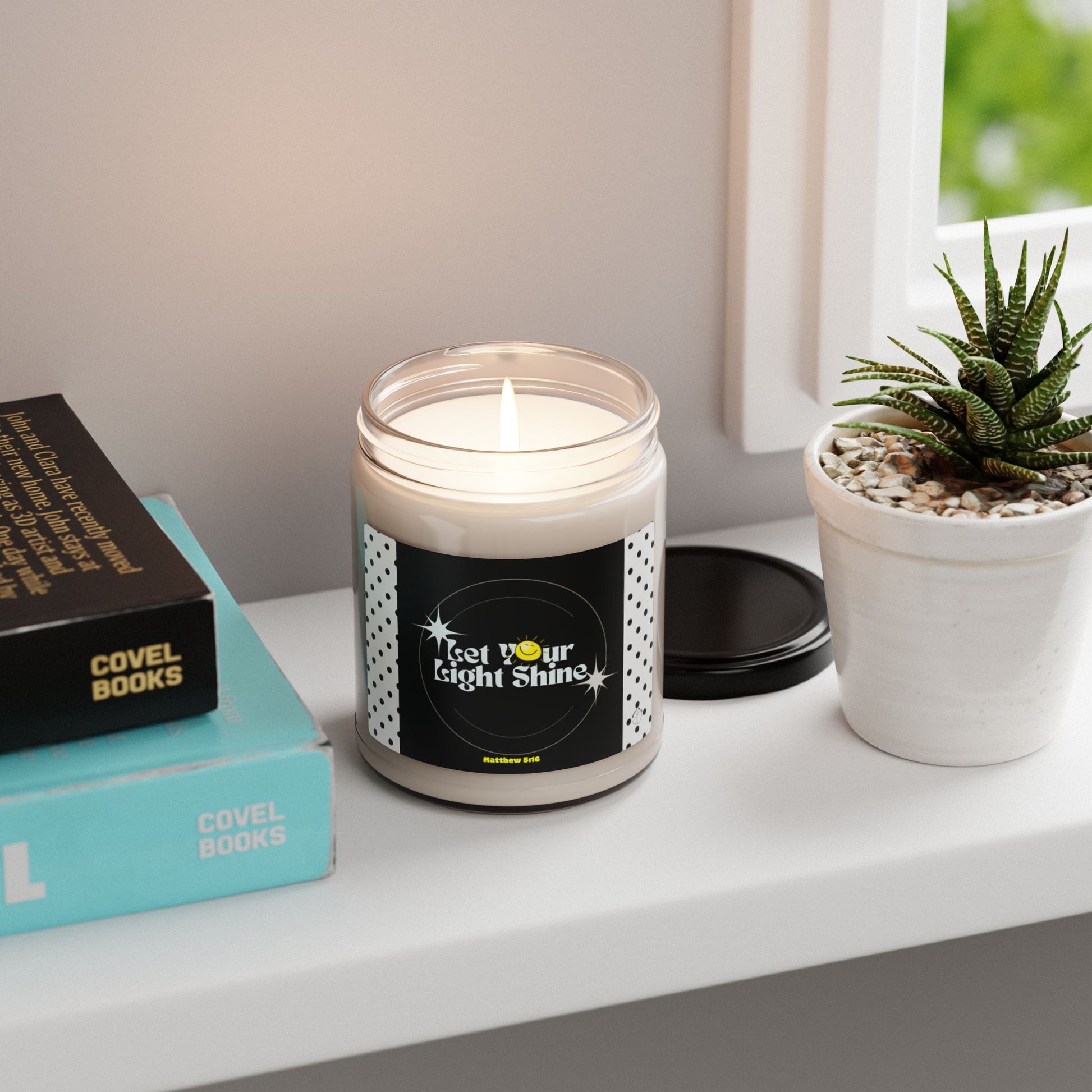 Soy Candle- Let your light shine