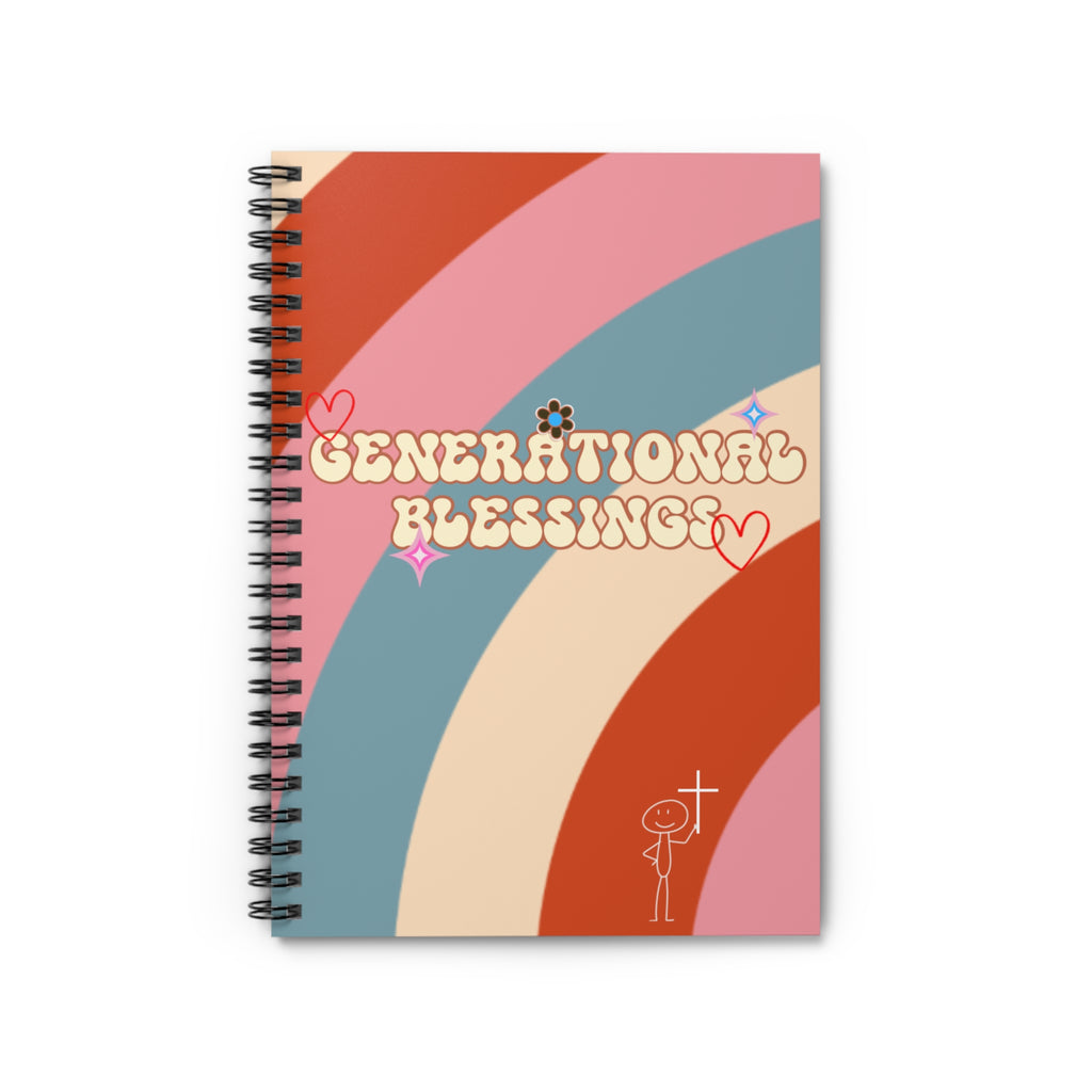 Spiral Notebook - Generational Blessings Ruled Line