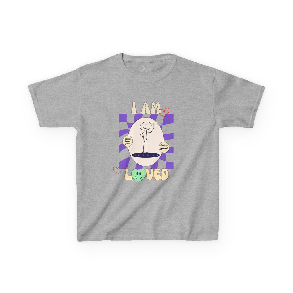 Kids Tee - I Am Loved Design