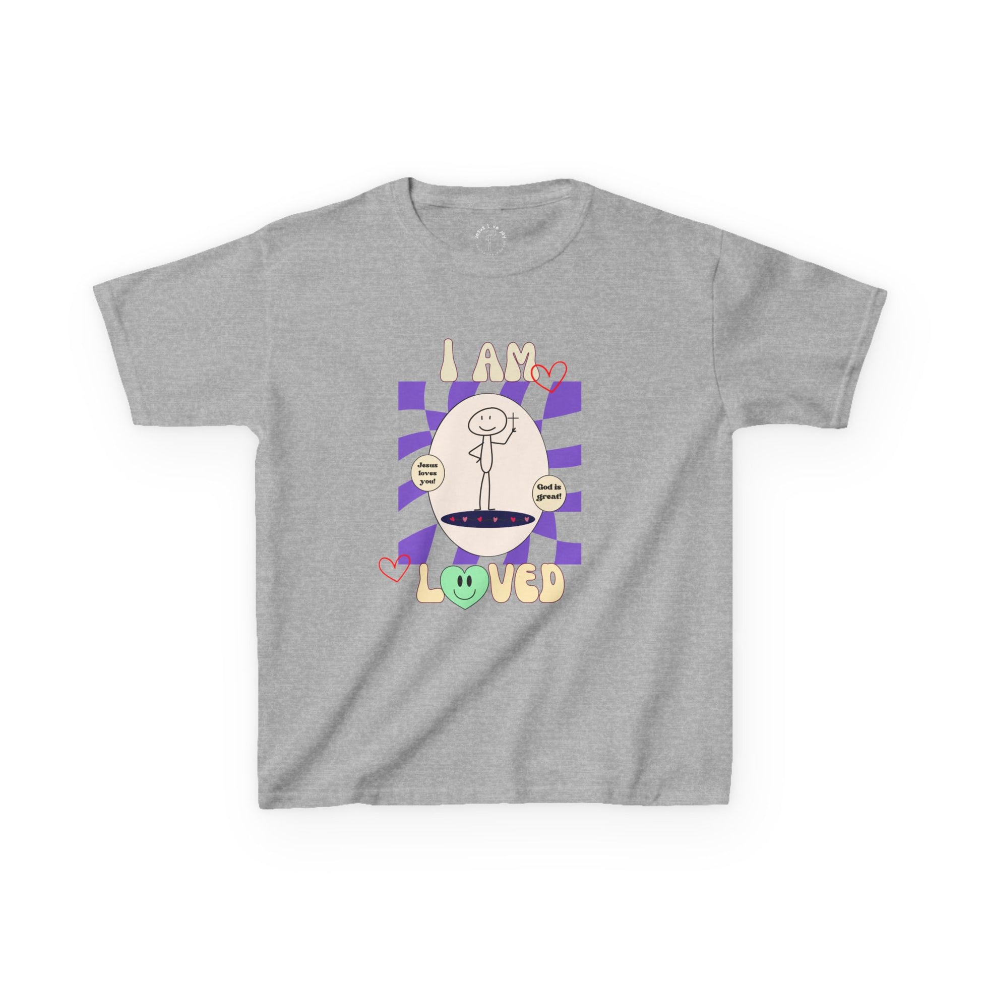 Kids Tee - I Am Loved Design