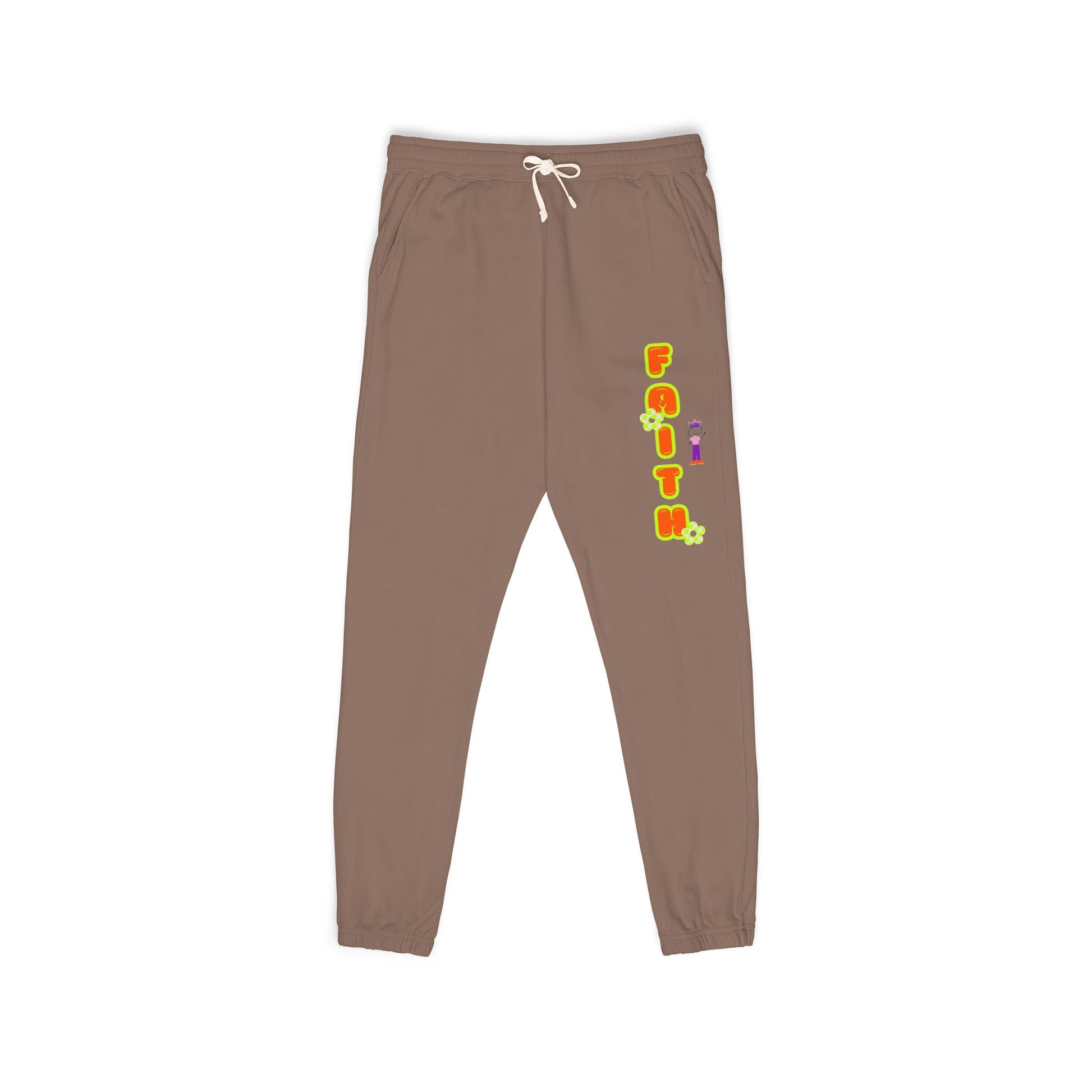 Unisex Garment-Dyed Fleece Sweatpants