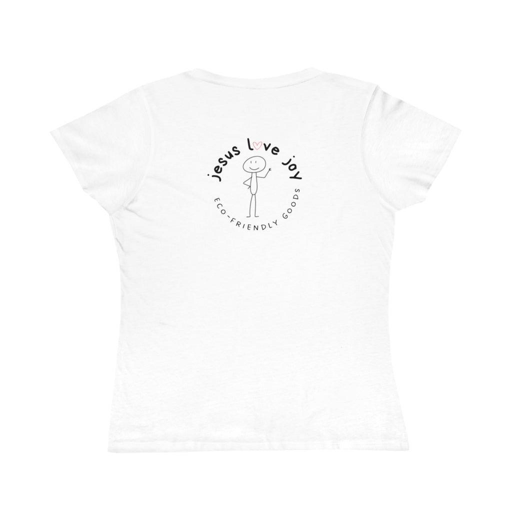 Organic T-Shirt for Women - 'GODFIDENT' Inspirational Design