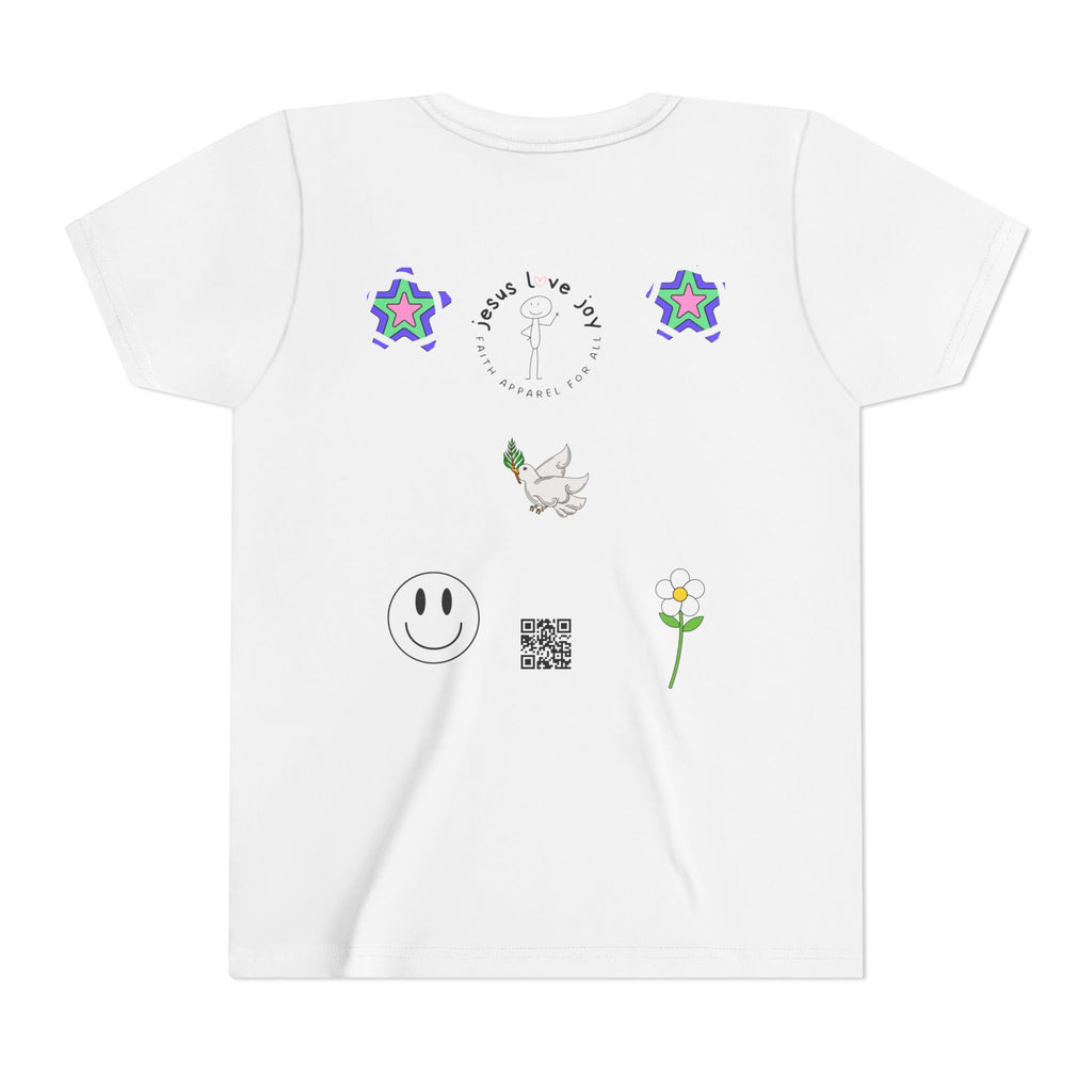 Youth Short Sleeve Tee - 'Amen'  Typography Shirt