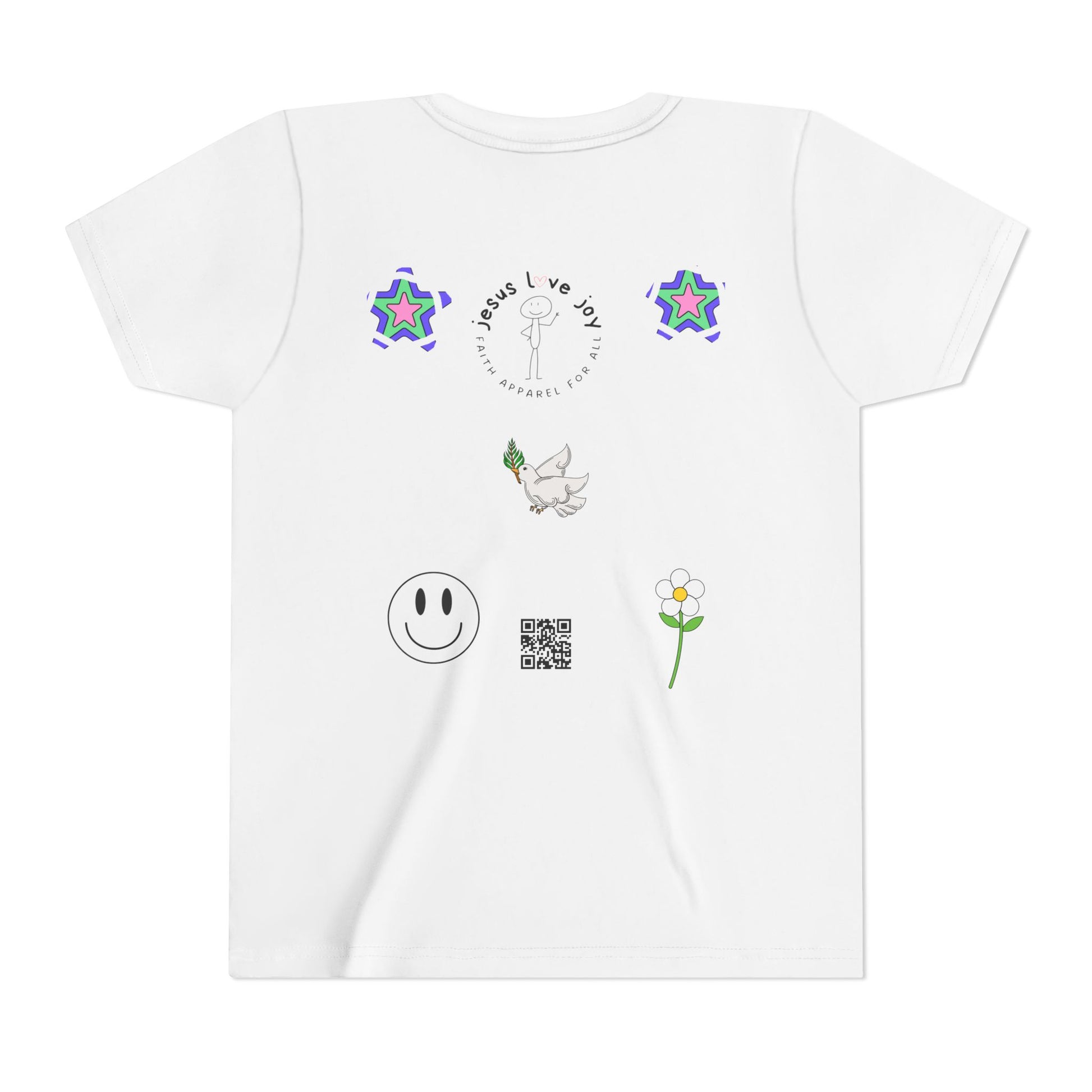 Youth Short Sleeve Tee - 'Amen'  Typography Shirt