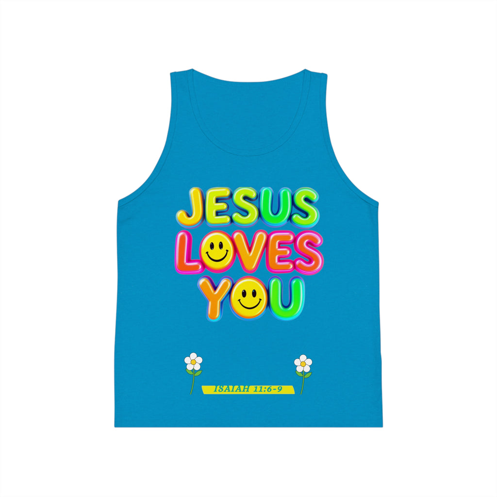 Kid's Tank Top - JESUS LOVES YOU