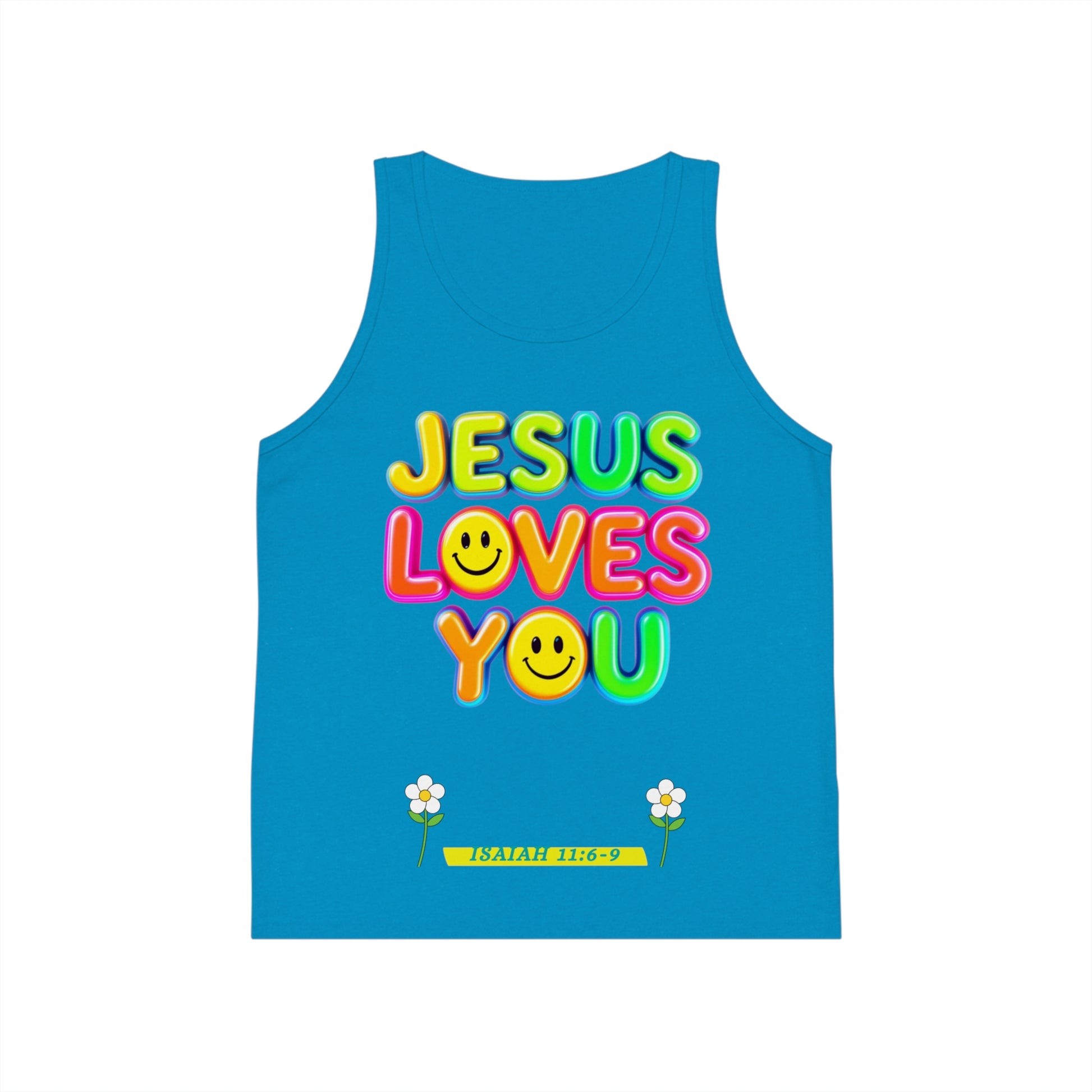 Kid's Tank Top - JESUS LOVES YOU