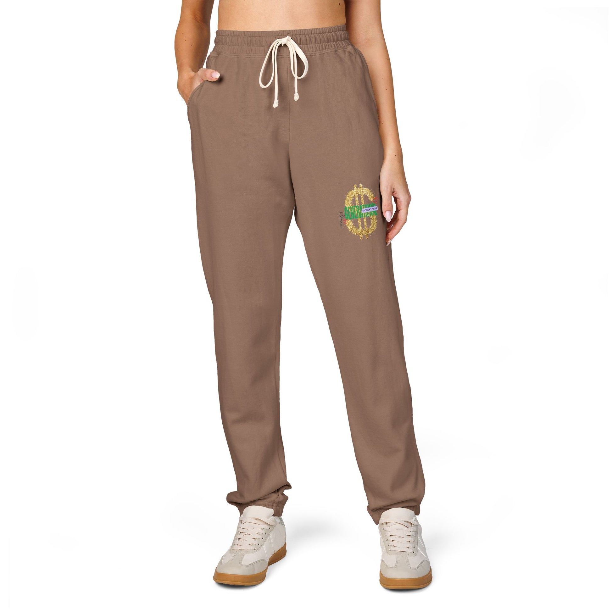 Fleece Sweatpants - Generational Wealth Inspirational Design