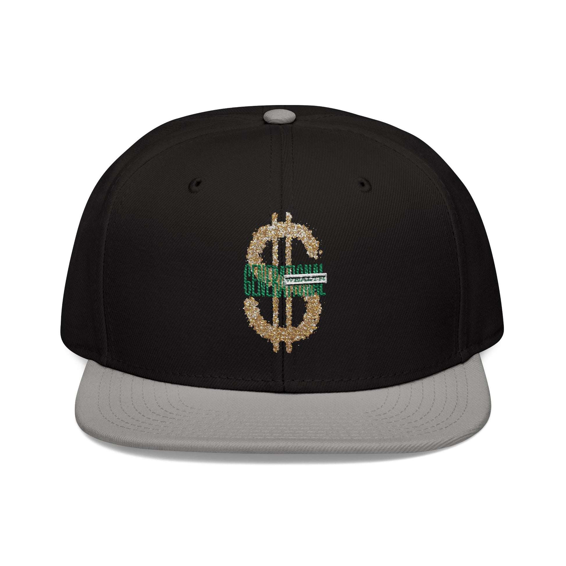 Snapback Cap Generational Wealth Embroidery Hat