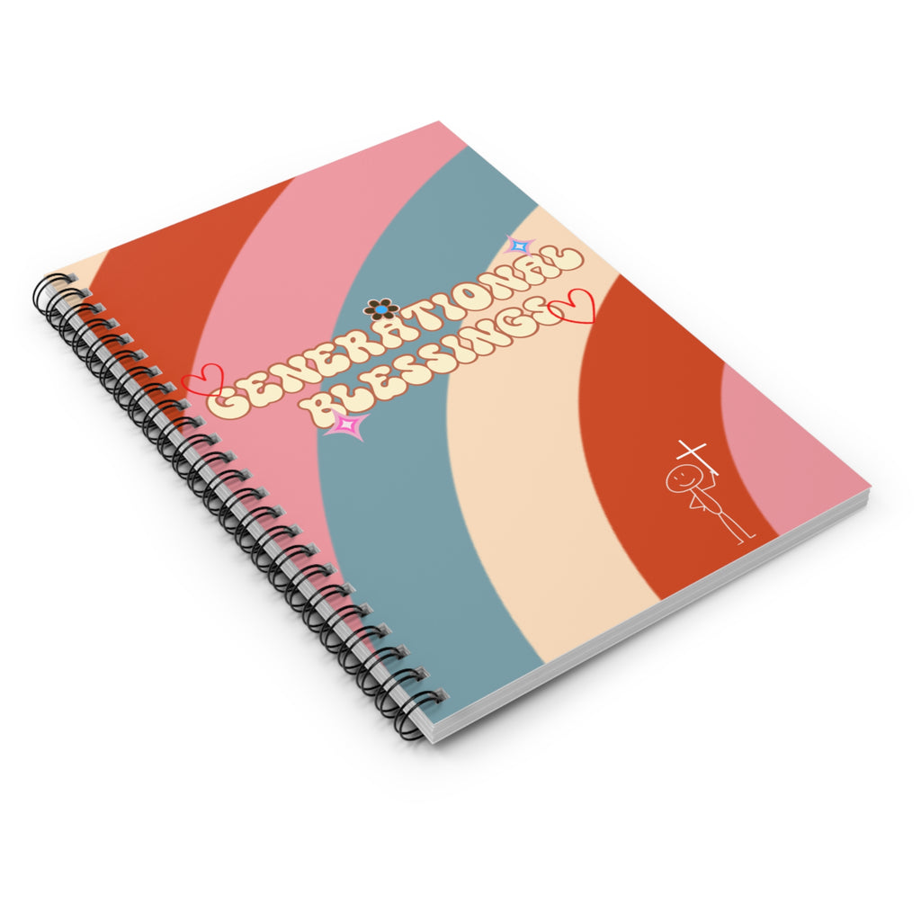 Spiral Notebook - Generational Blessings Ruled Line