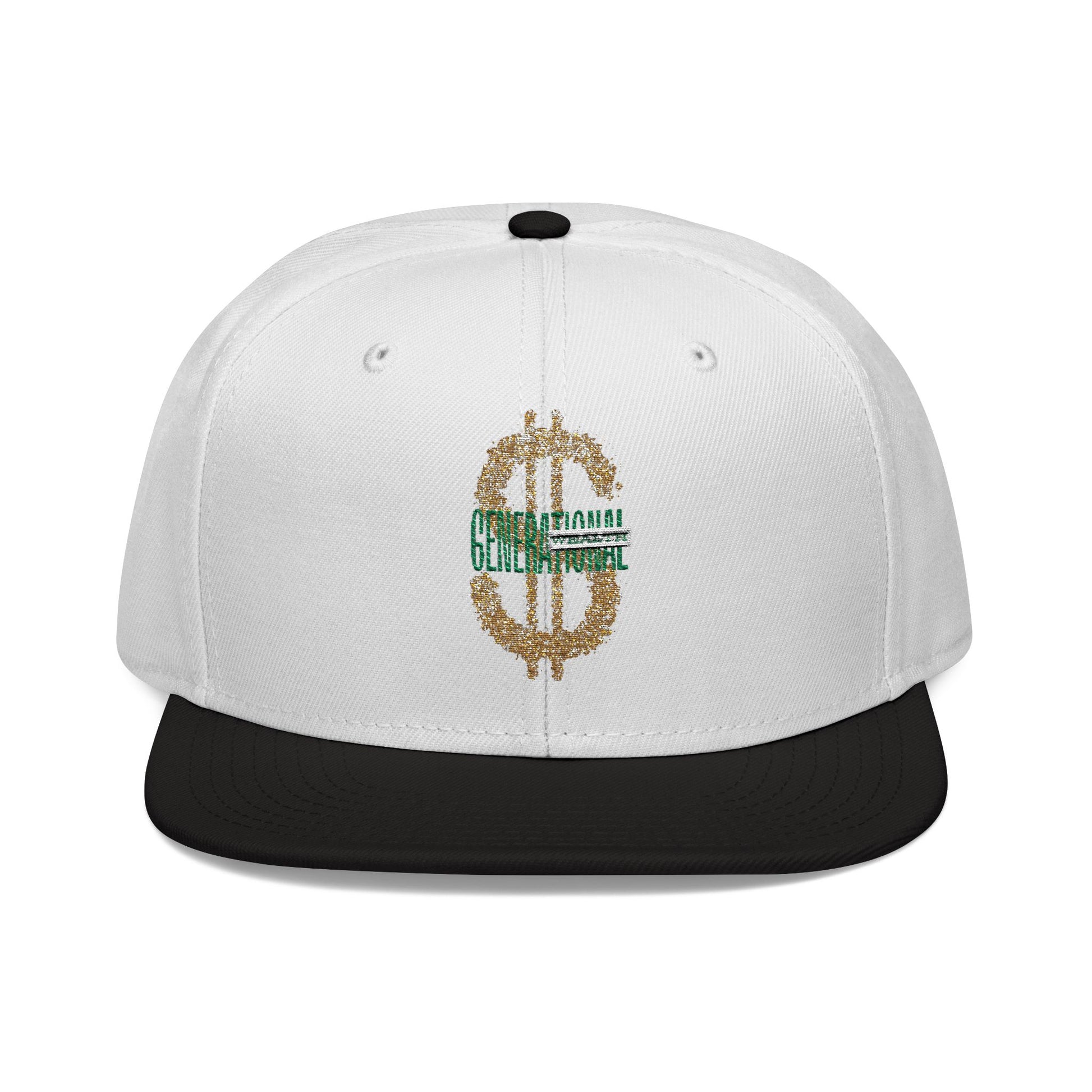 Snapback Cap Generational Wealth Embroidery Hat