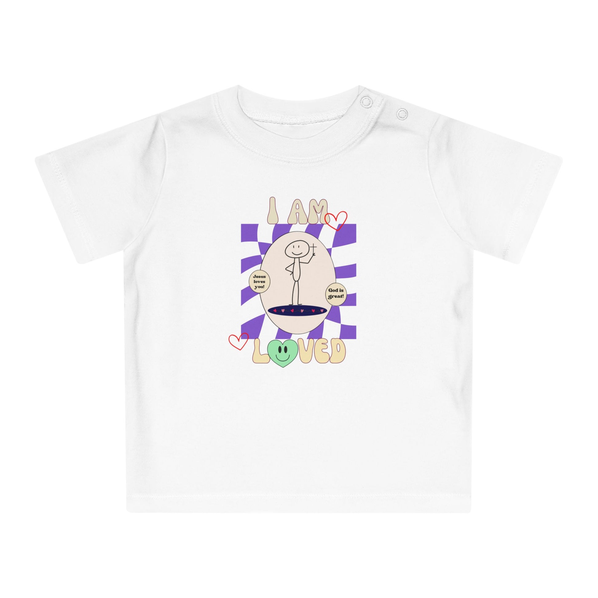 Baby T-Shirt - 'I am loved'