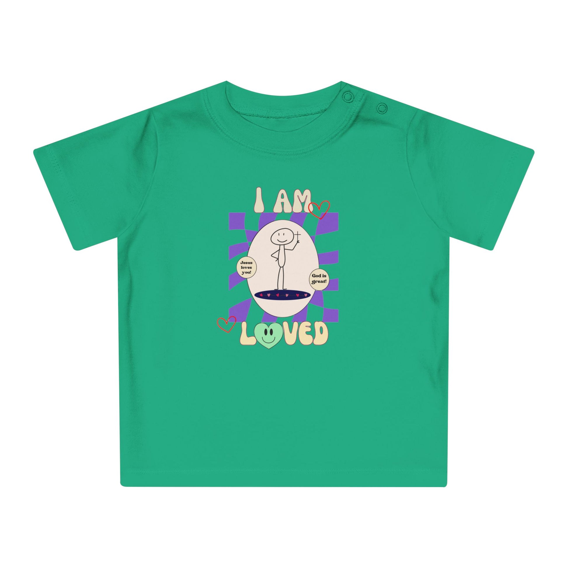 Baby T-Shirt - 'I am loved'