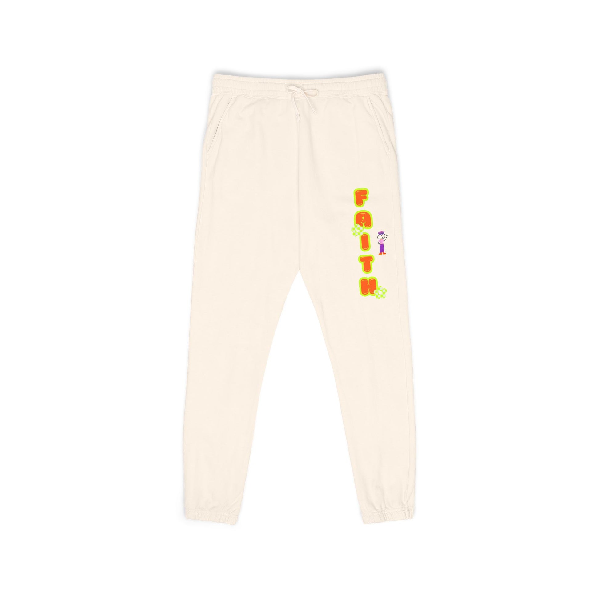 Unisex Garment-Dyed Fleece Sweatpants