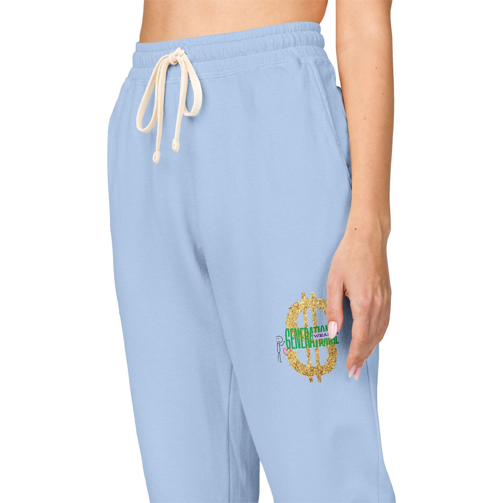 Fleece Sweatpants - Generational Wealth Inspirational Design