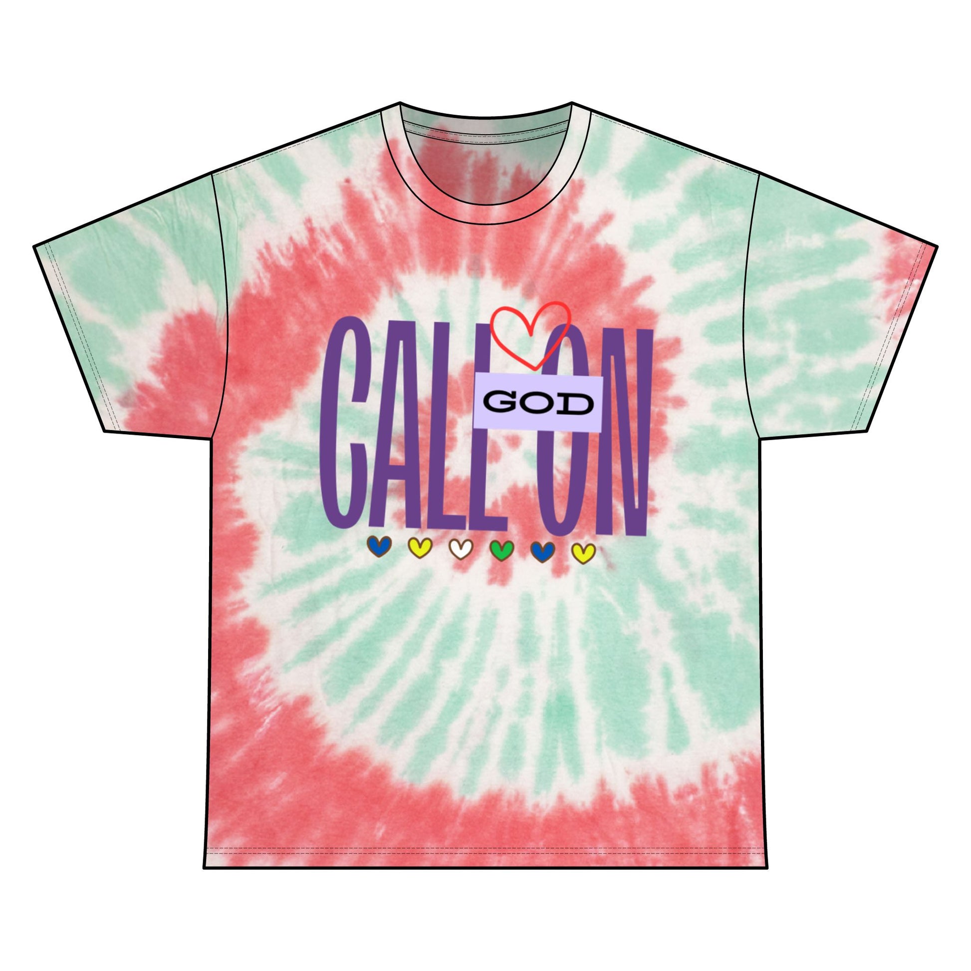 Unisex Tie Dye Cotton Tee