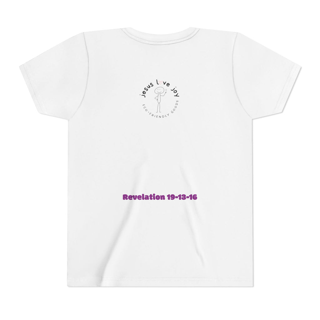 Youth Tee - Jesus is KING Design