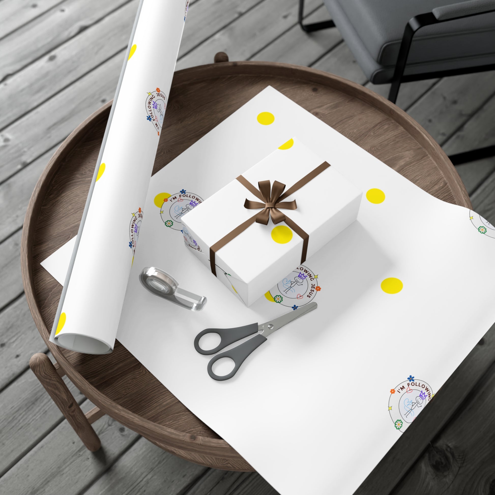 I’M FOLLOWING JESUS Gift Wrap Papers