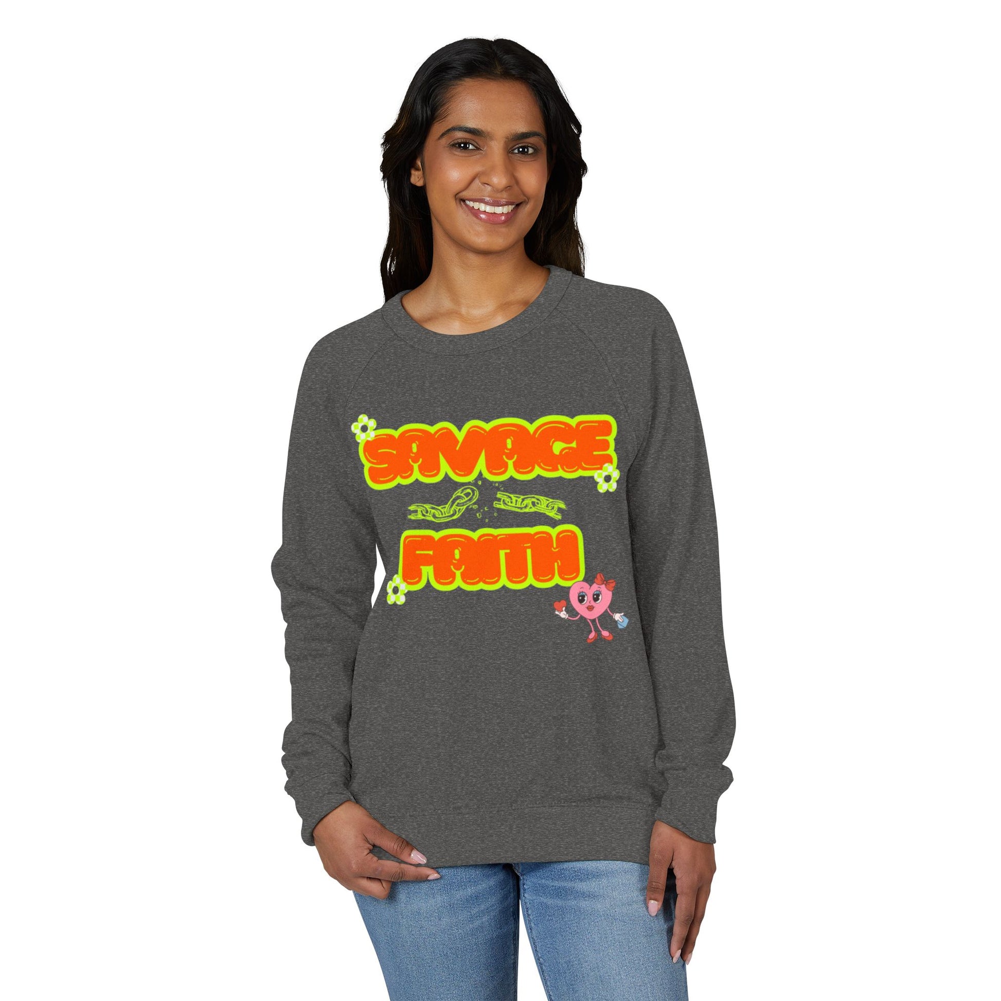 Raglan Sweatshirt - SAVAGE FAITH Design